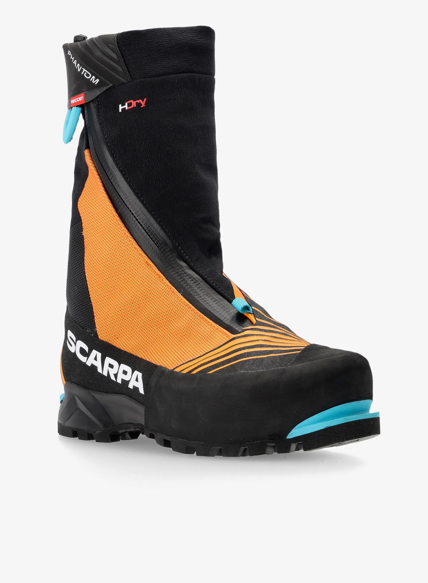 Cipele za automatske dereze Scarpa Phantom Tech HD - black/bright orange