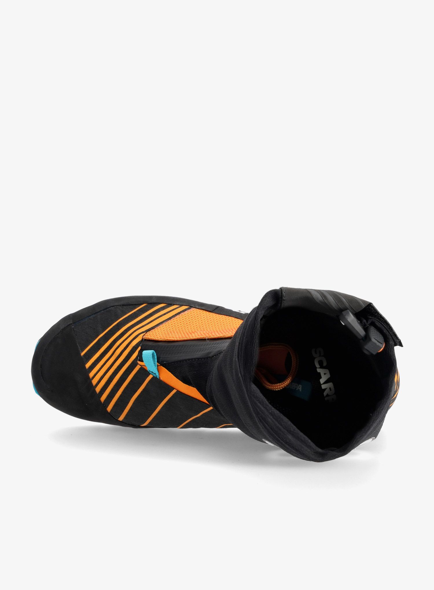 Cipele za automatske dereze Scarpa Phantom Tech HD - black/bright orange