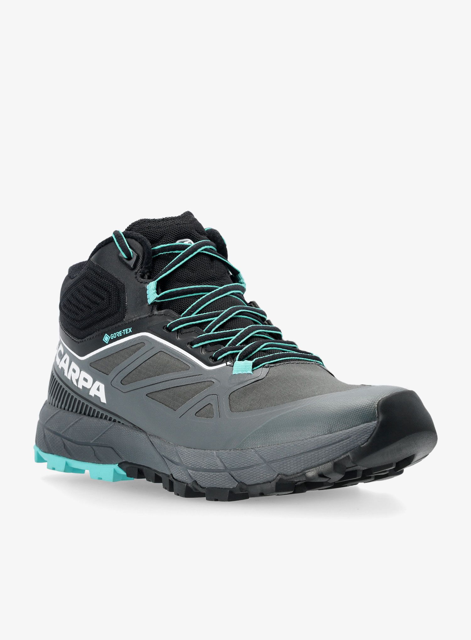 Ženske pristupne cipele Scarpa Rapid Mid GTX - ant/turquoise
