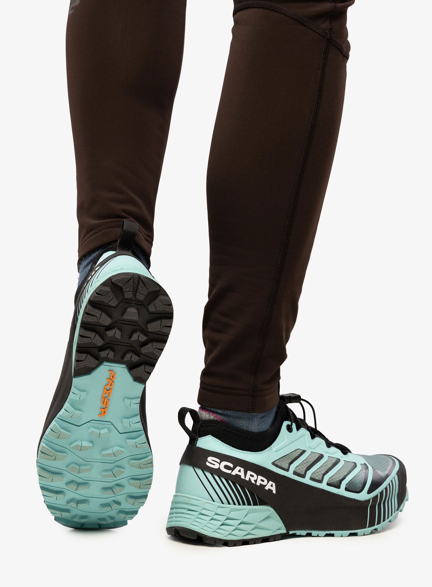Ženske trail tenisice Scarpa Ribelle Run - aqua/black