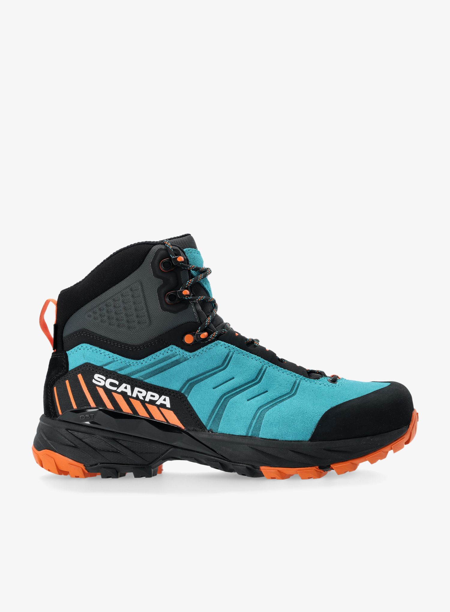 Visoke trekking cipele Scarpa Rush TRK GTX - pagoda blue/mango