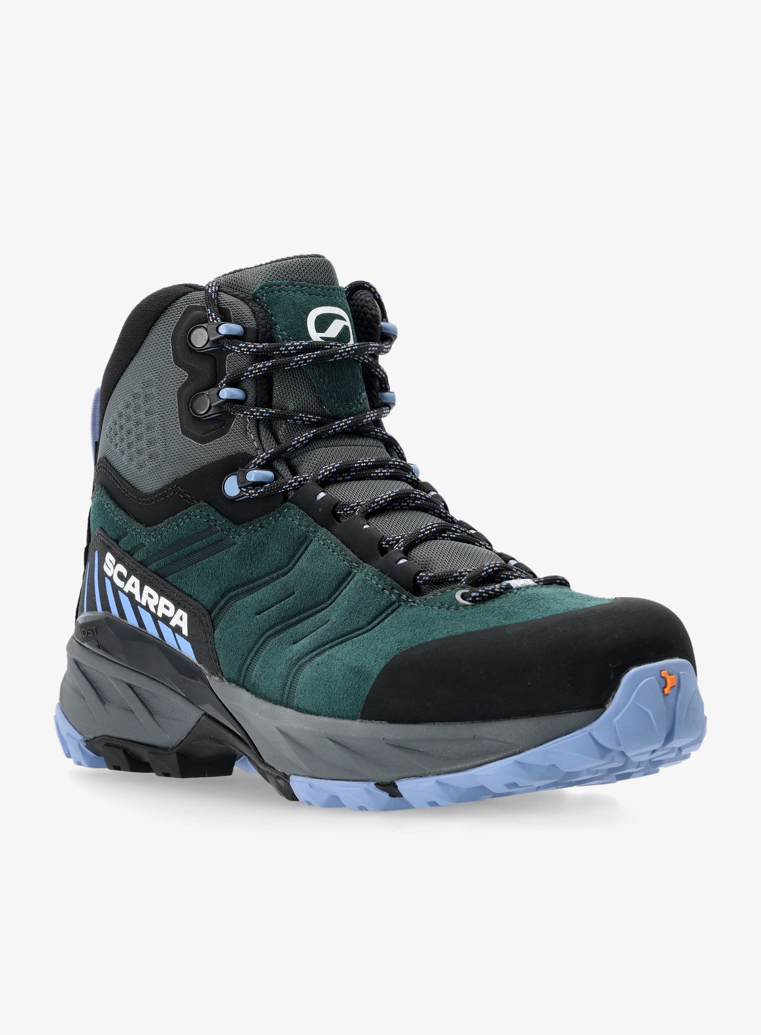 Ženske trekking cipele Scarpa Rush TRK GTX - provence/botanic green