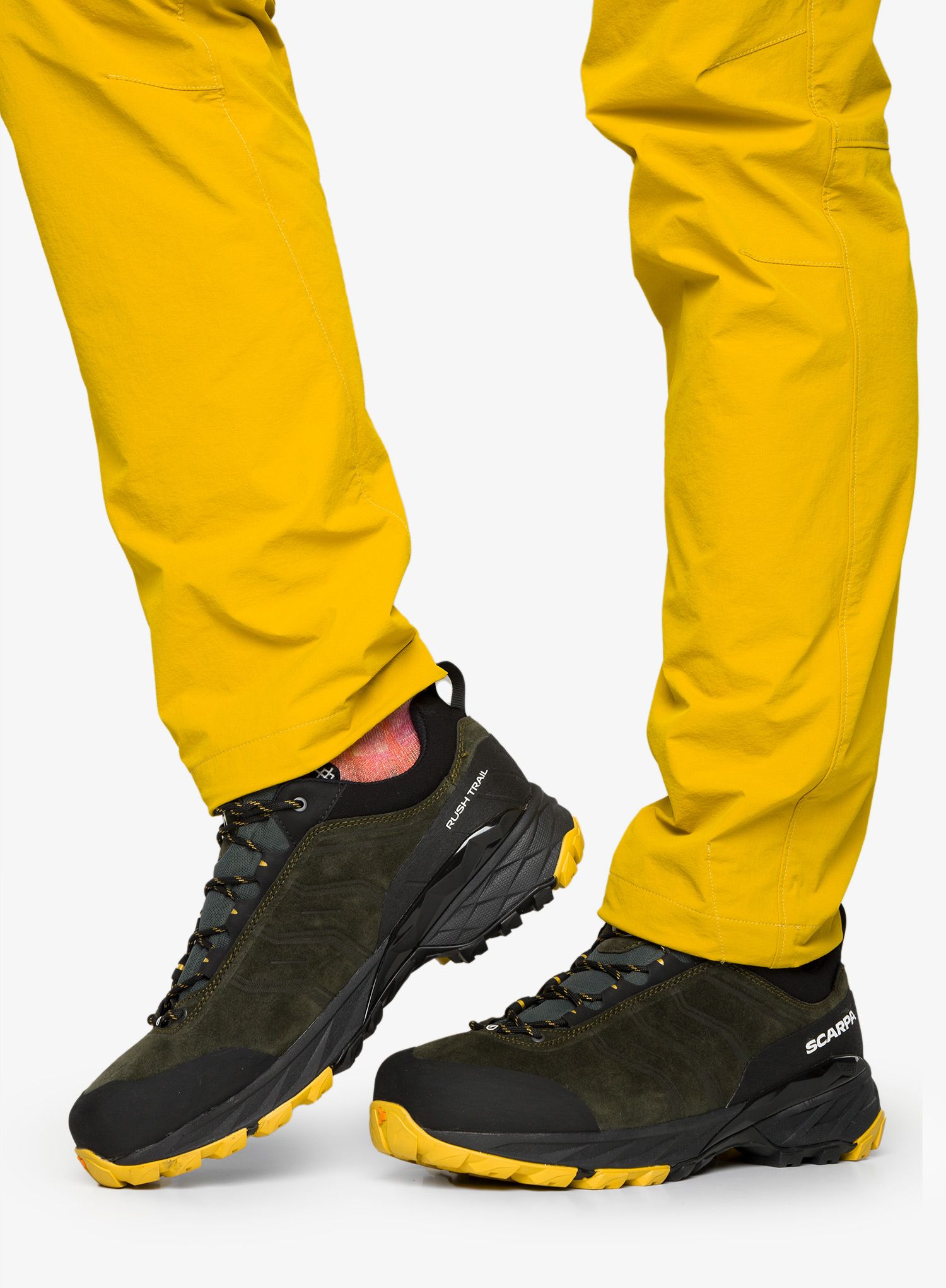 Niske planinarske cipele Scarpa Rush Trail GTX  - thymegreen/mustard