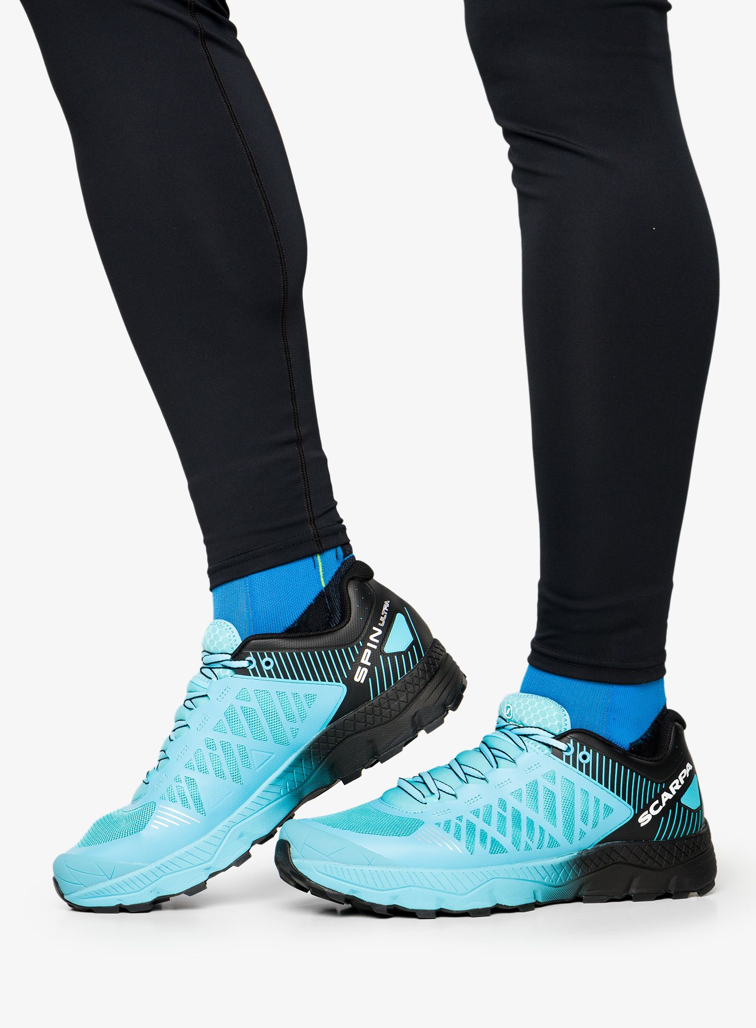 Tenisice za trail trčanje Scarpa Spin Ultra - azure/blk