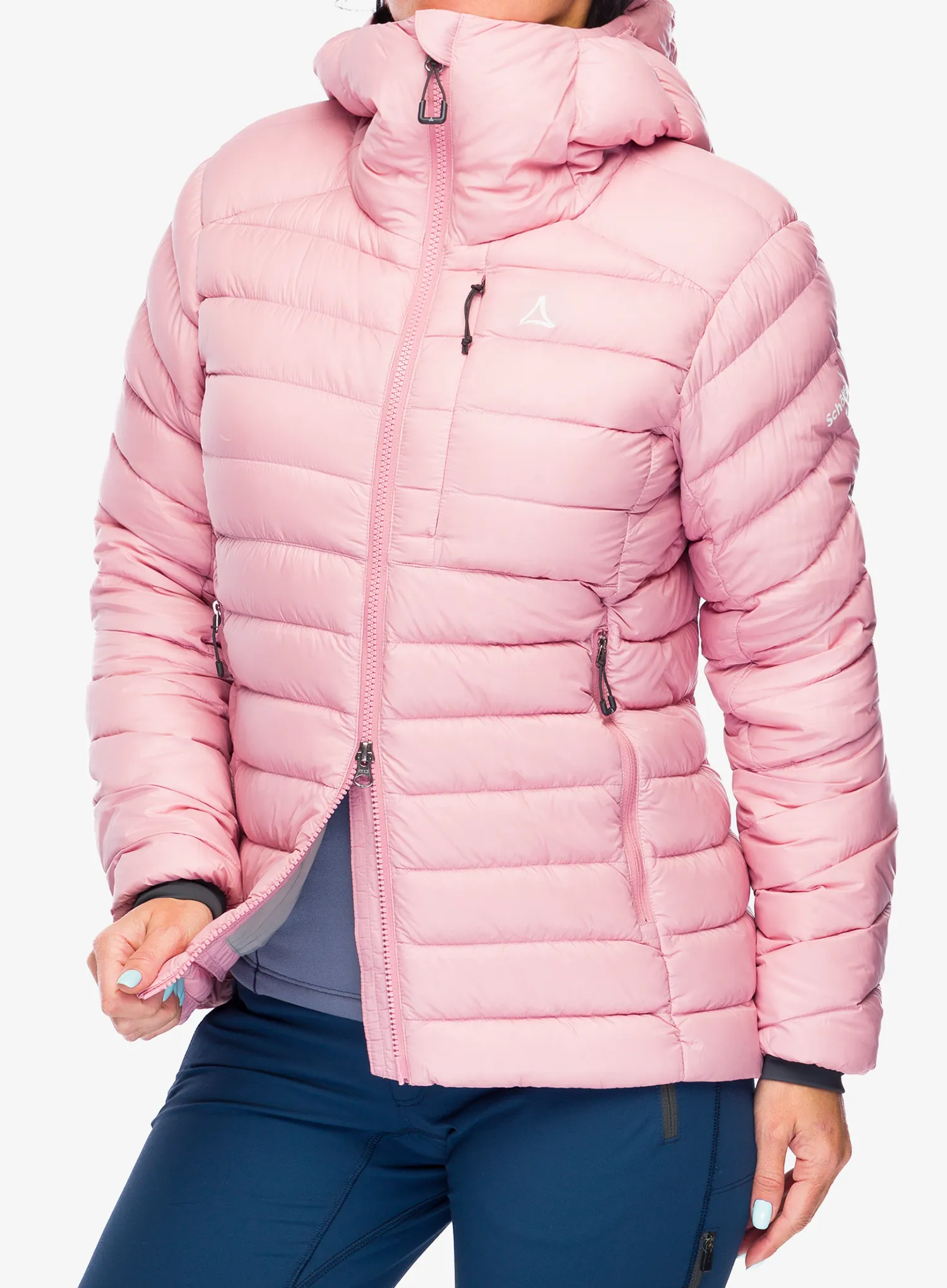 Ženska perjana jakna Schoffel Down Jacket Silvretta - viola