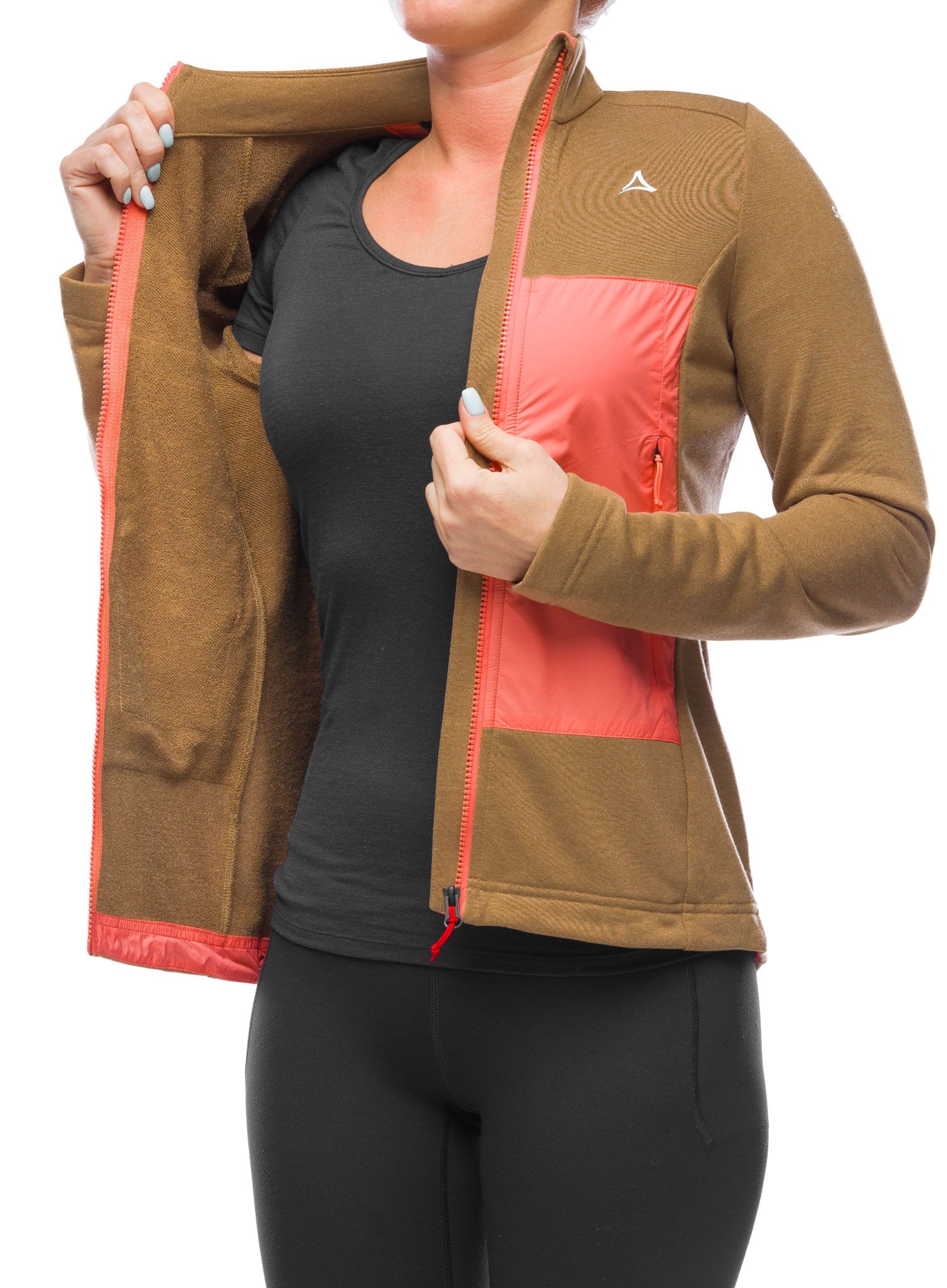 Ženska dukserica Schoffel Fleece Jacket Shifter L - soft walnut