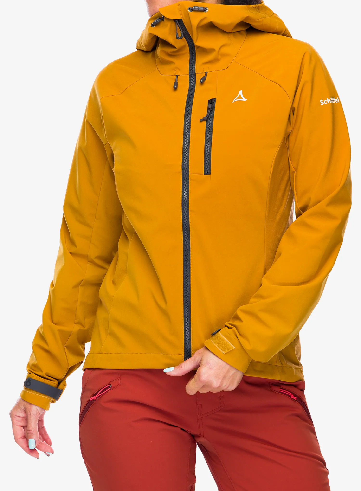Ženska biciklistička jakna Schoffel Hybrid Jacket Style Salza - chai