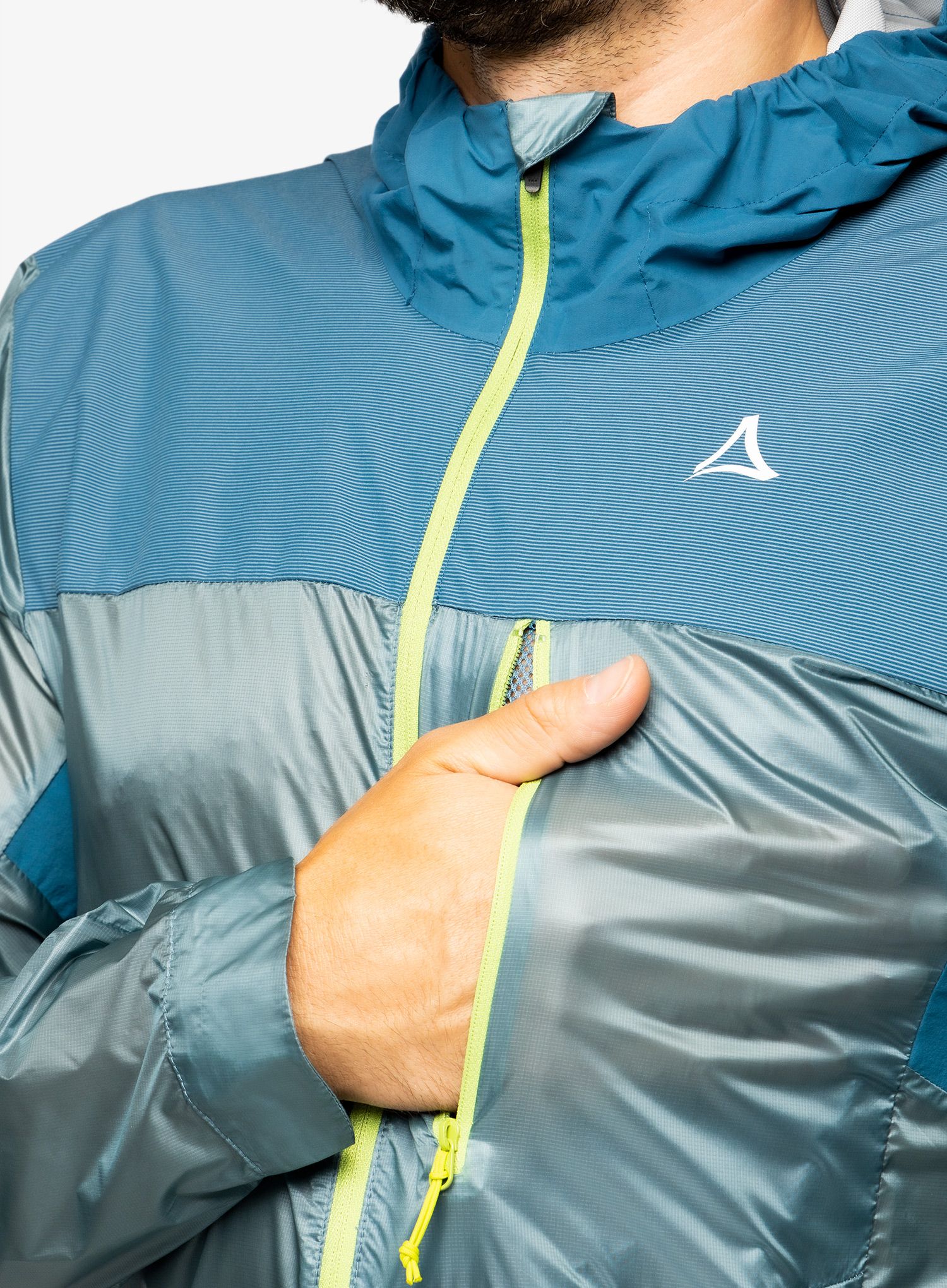 Biciklistička jakna Schoffel Hybrid Jkt Flow Trail - cloudy storm