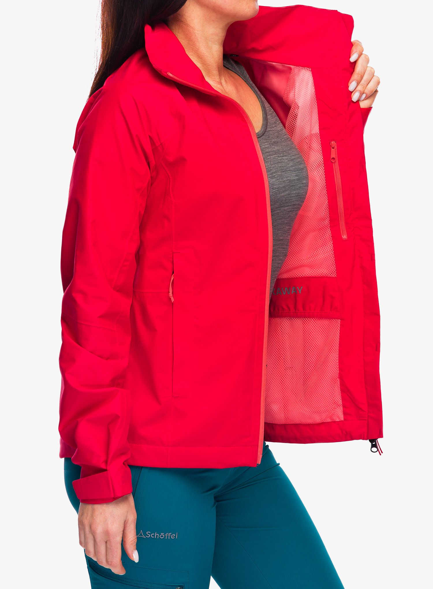 Ženska kišna jakna Schoffel Jacket Easy XT - lollipop