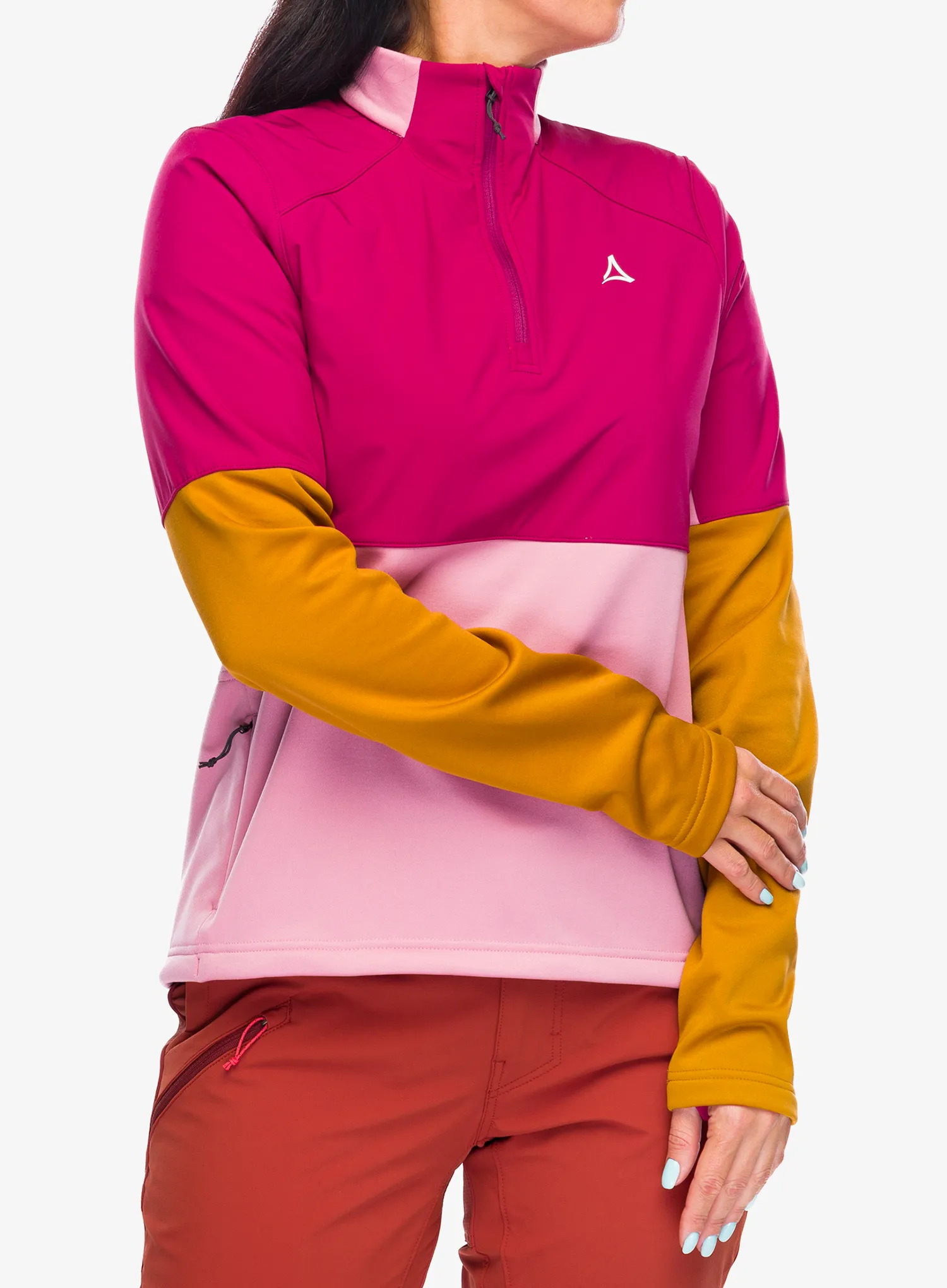 Ženska biciklistička dukserica Schoffel Jersey Style Salza - viola