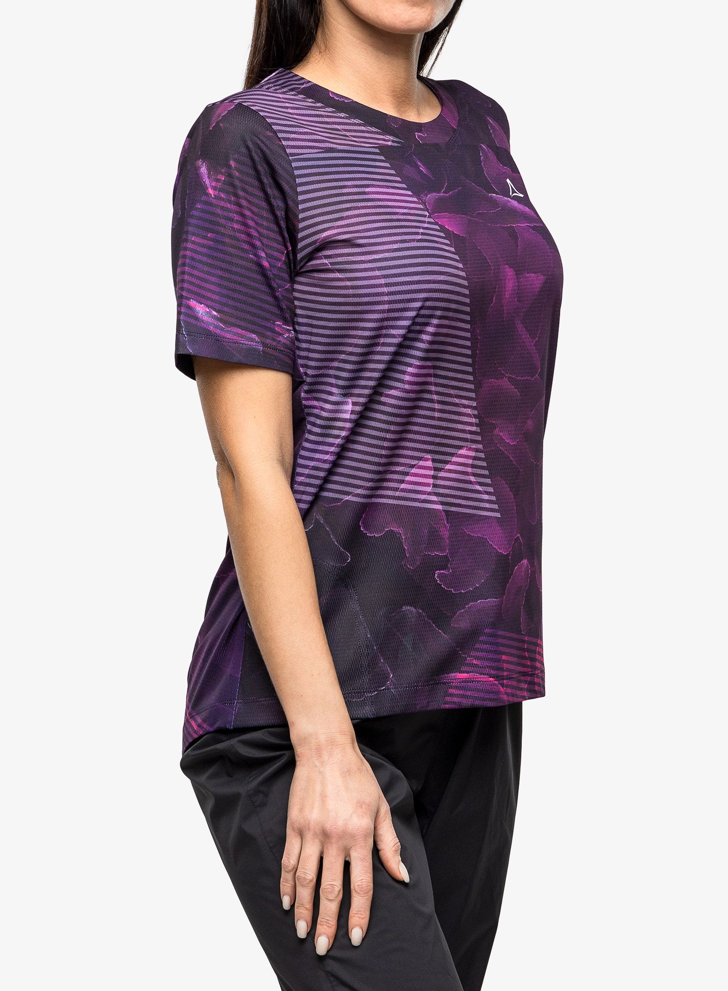 Ženska biciklistička majica Schoffel Shirt Runcatrail - spring lavender