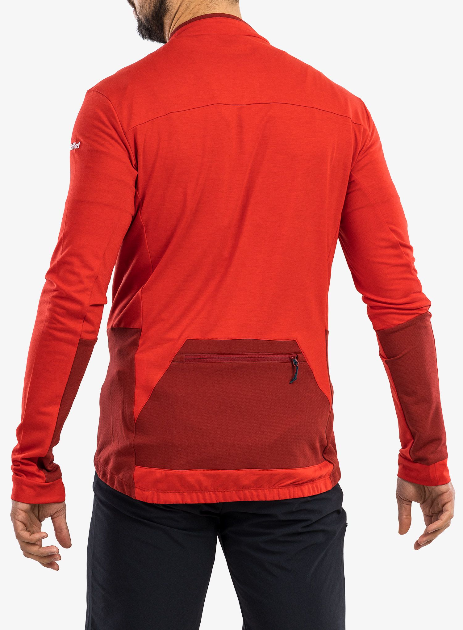 Biciklistička dukserica Schoffel Shirt Zeeland LG M - goji berry