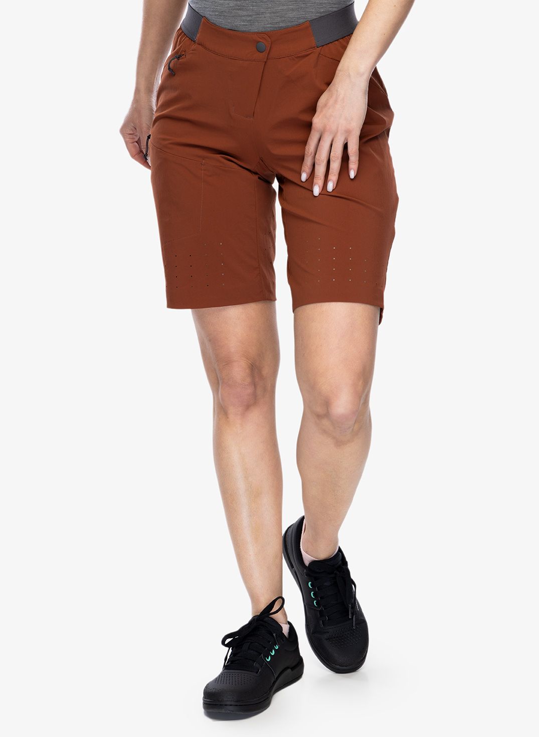 Ženske biciklističke kratke hlače Schoffel Shorts Mellow Trail - marocco