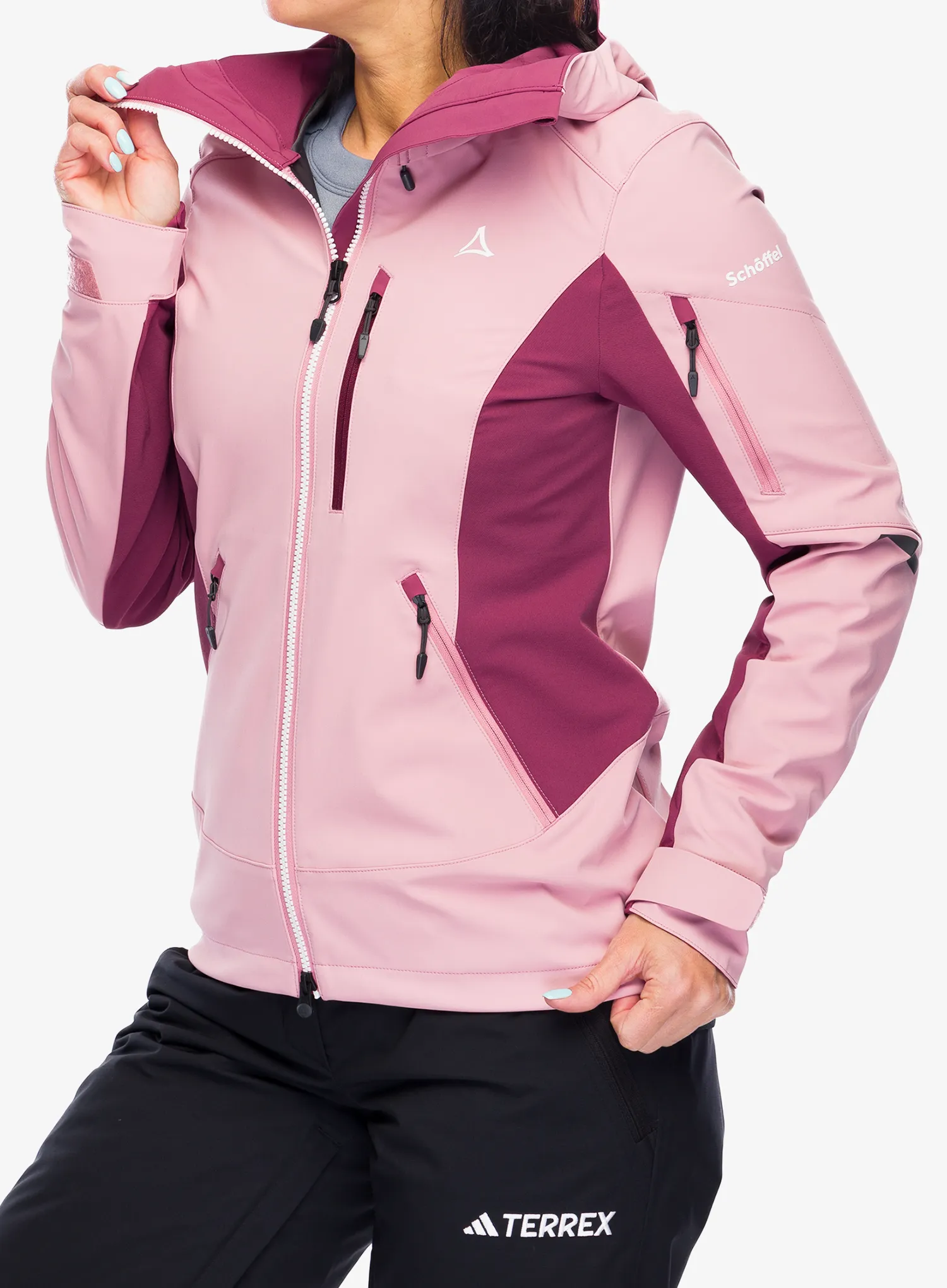 Ženska jakna Schoffel Softshell Jacket Matrei - viola
