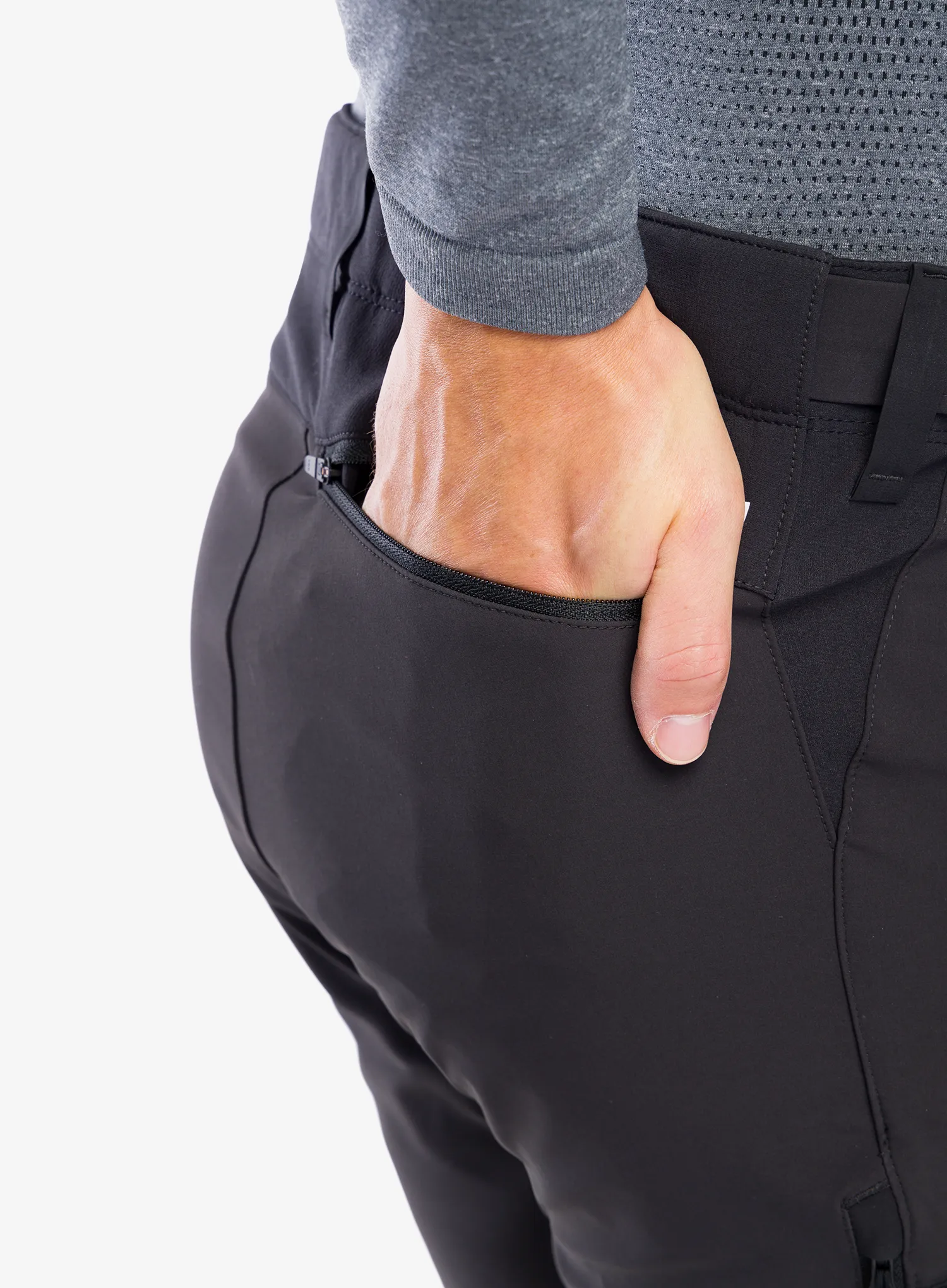 Hlače za turno skijanje Schoffel Softshell Pants Matrei - black