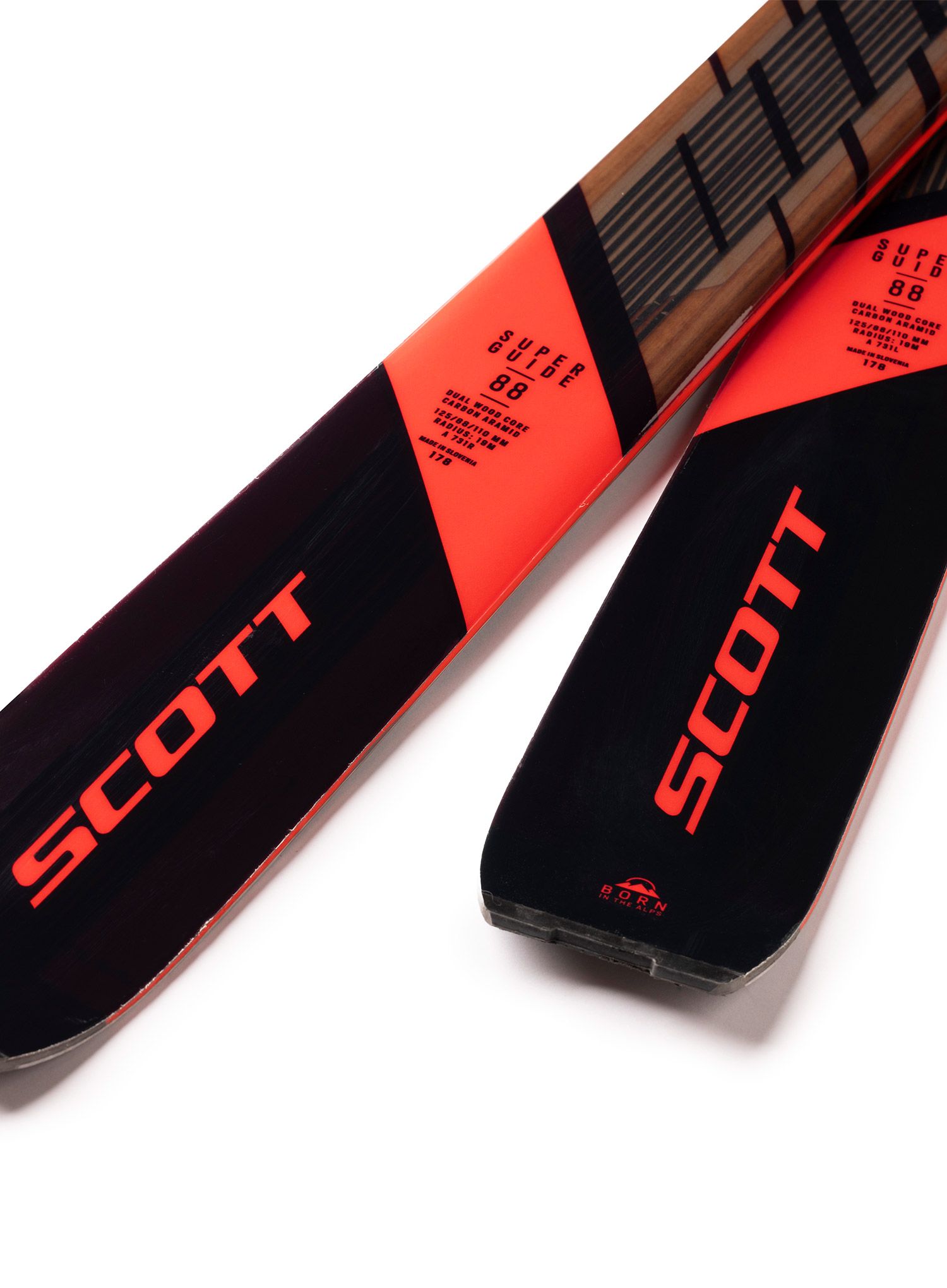 Skije za turno skijanje SCOTT Ski Superguide 88 A version - black
