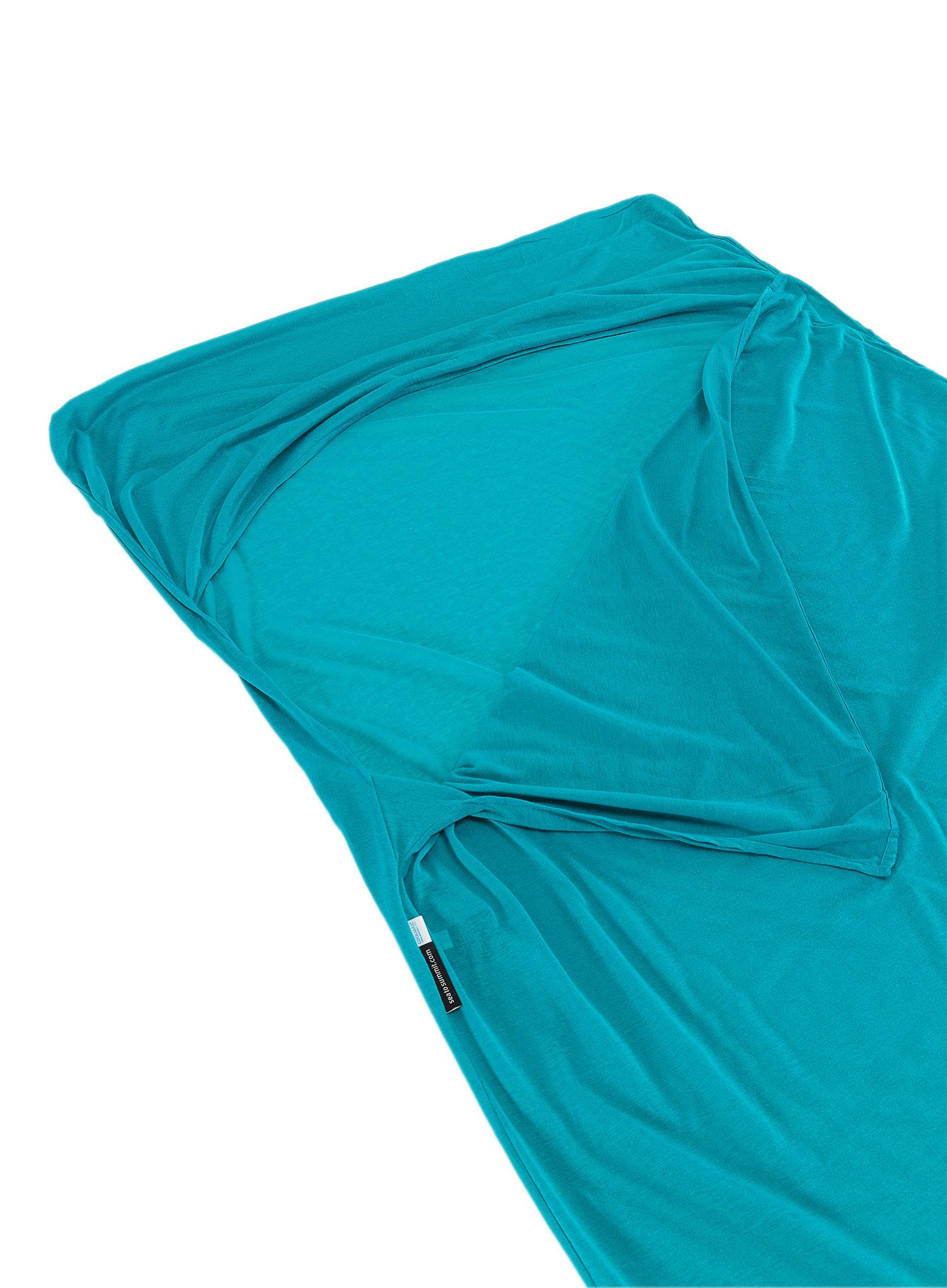 Umetak za vreću za spavanje Sea To Summit Coolmax Adaptor Liner - aqua