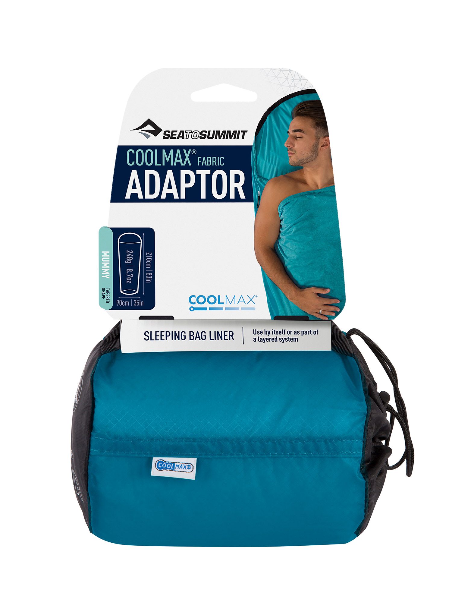 Umetak za vreću za spavanje Sea To Summit Coolmax Adaptor Liner