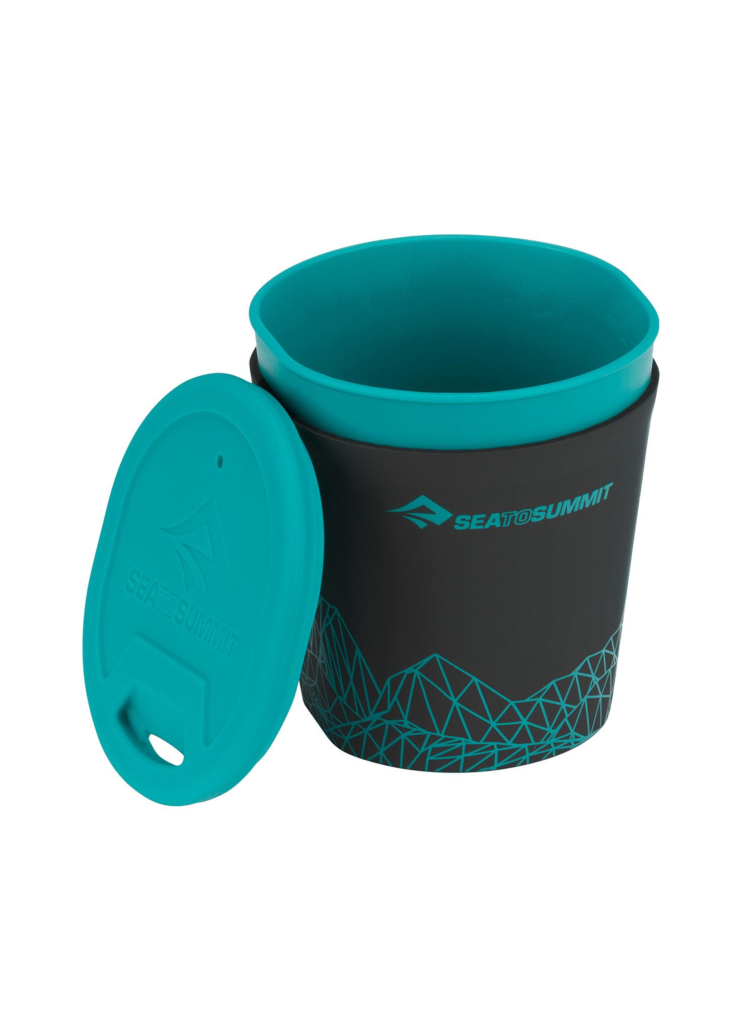 Set posuđa Sea To Summit DeltaLight Camp Set 2.2 (2 mugs, 2 Bowls) - blue