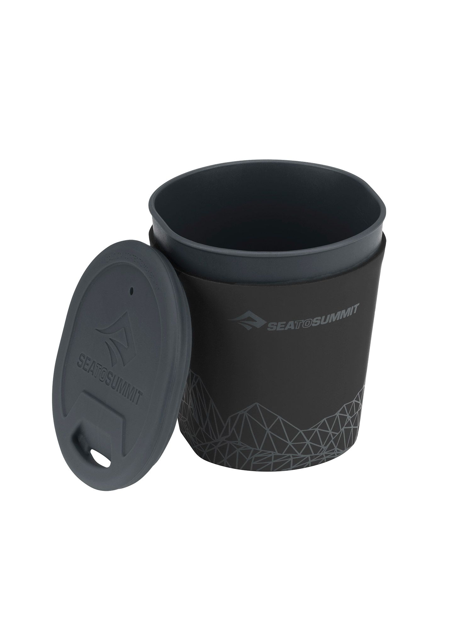 Posuđe Sea To Summit DeltaLight Camp Set 4.4 (4 Mugs, 4 Bowls) - blue