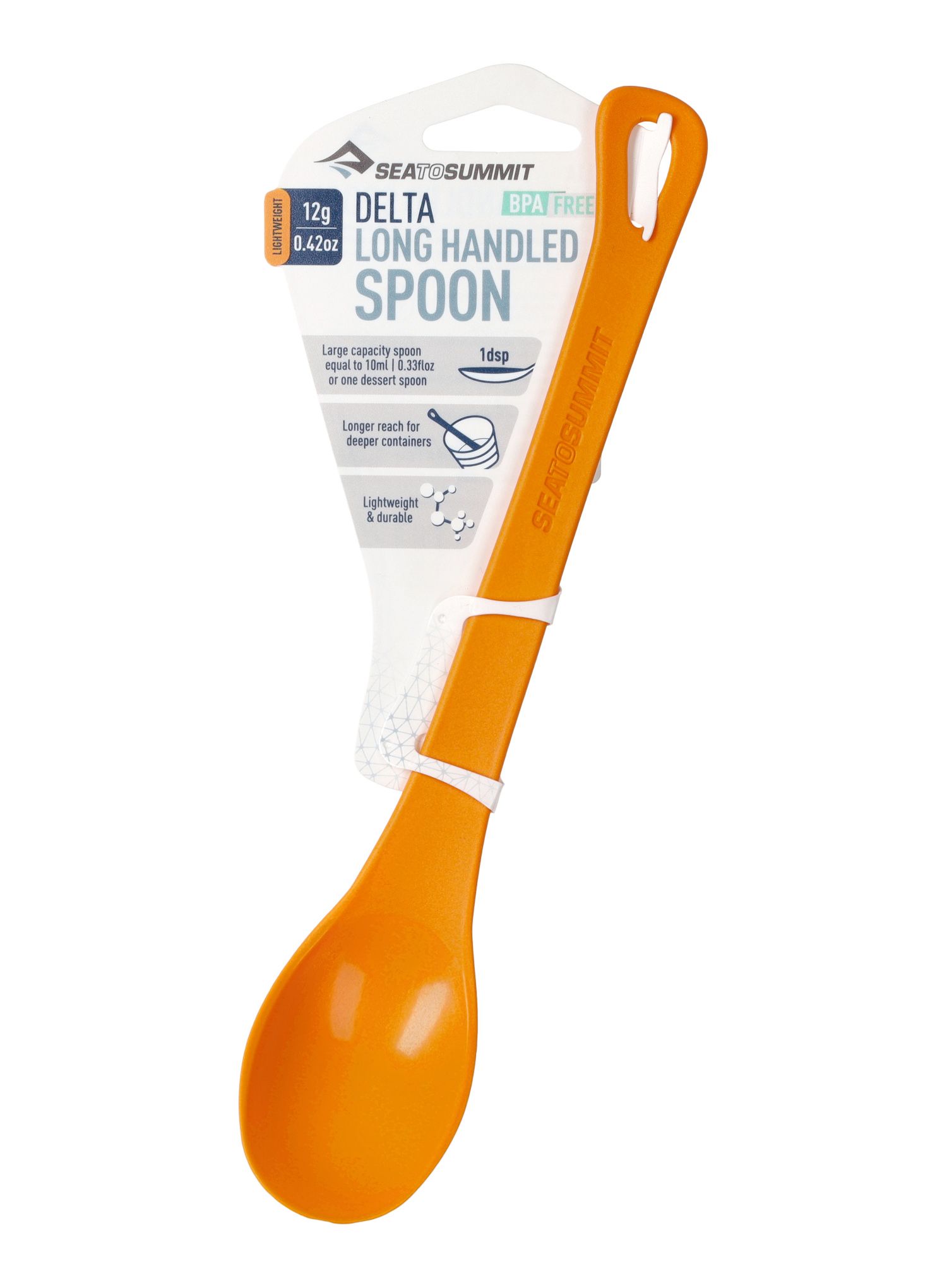 Žlica Sea To Summit Delta Long Handled Spoon - orange