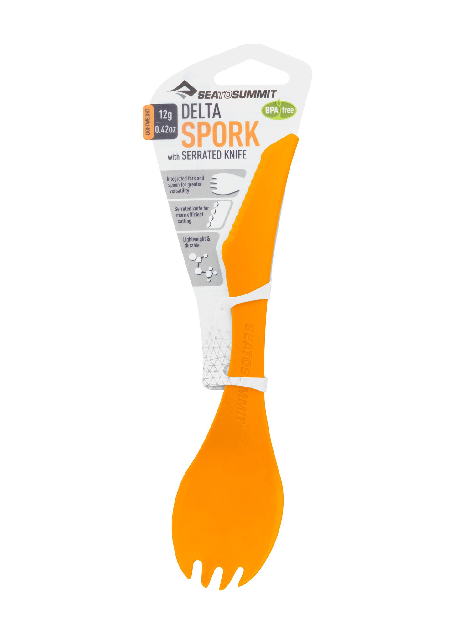 Pribor za jelo Sea To Summit Delta Spork - orange