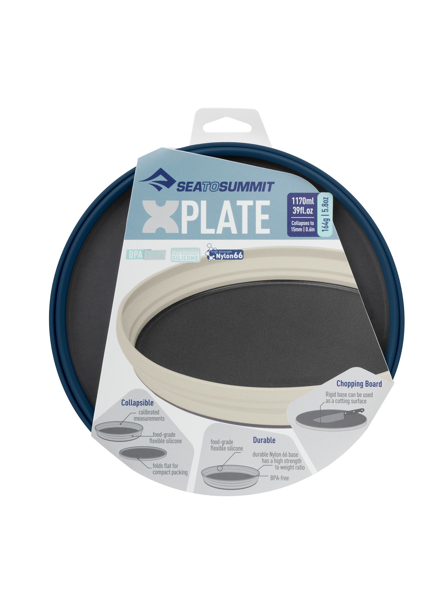 Tanjur Sea To Summit X-Series X-Plate - navy blue