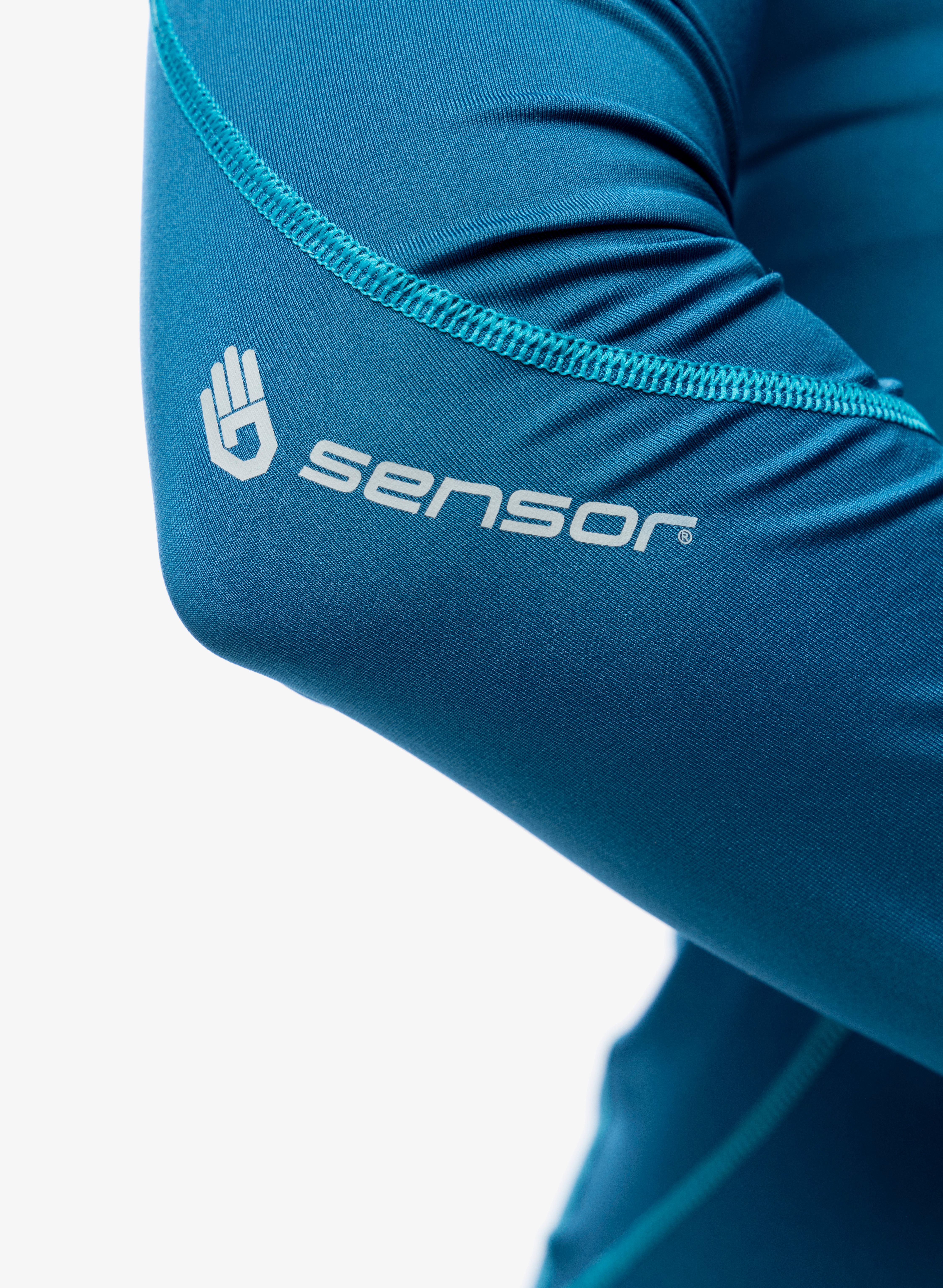 Ženska termoaktivna dukserica Sensor Coolmax Fresh Tee LS - saphire