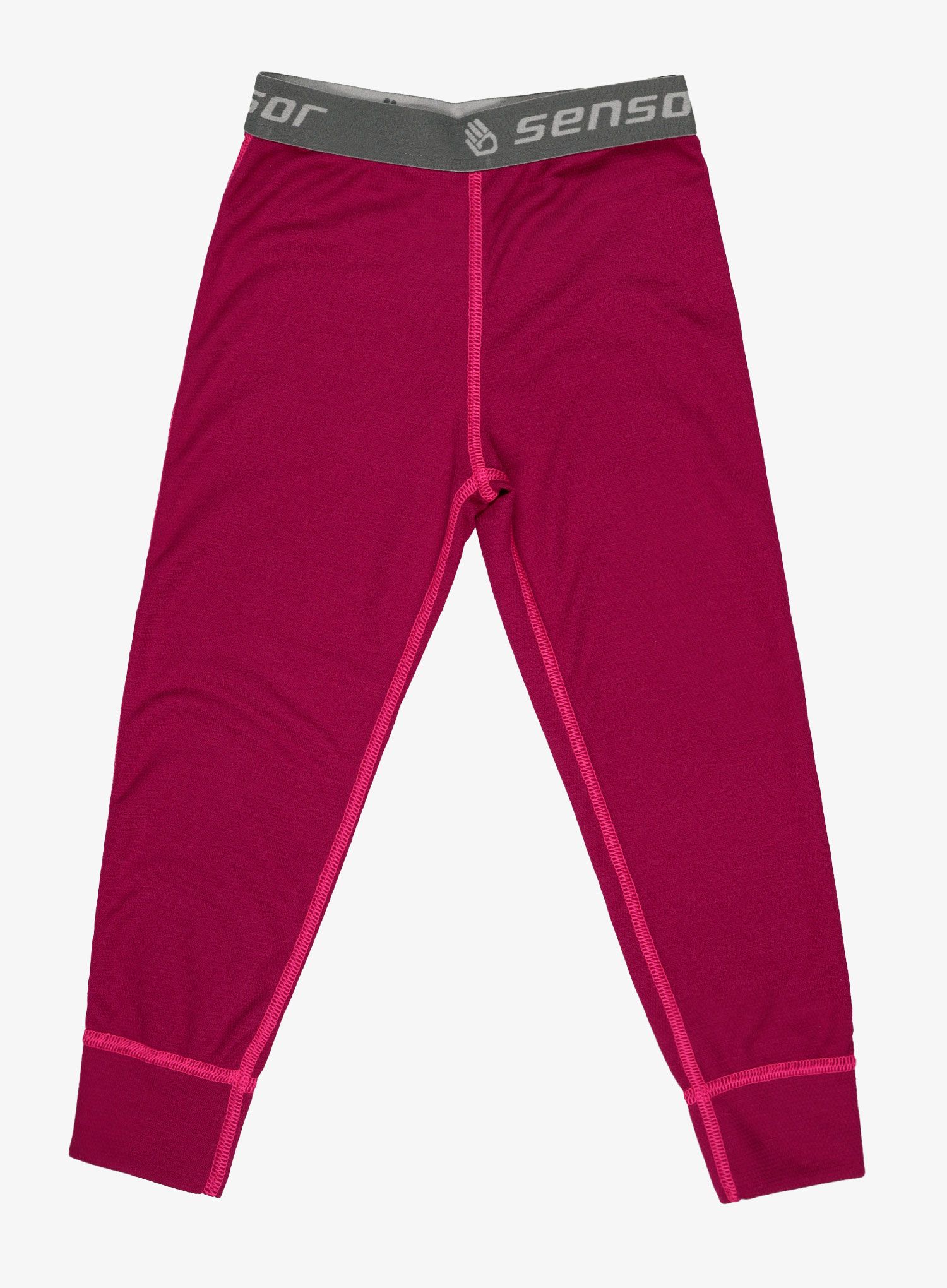 Dječje termo donje rublje Sensor DF Set Tee L/S + Underpants Youth - wild lilla