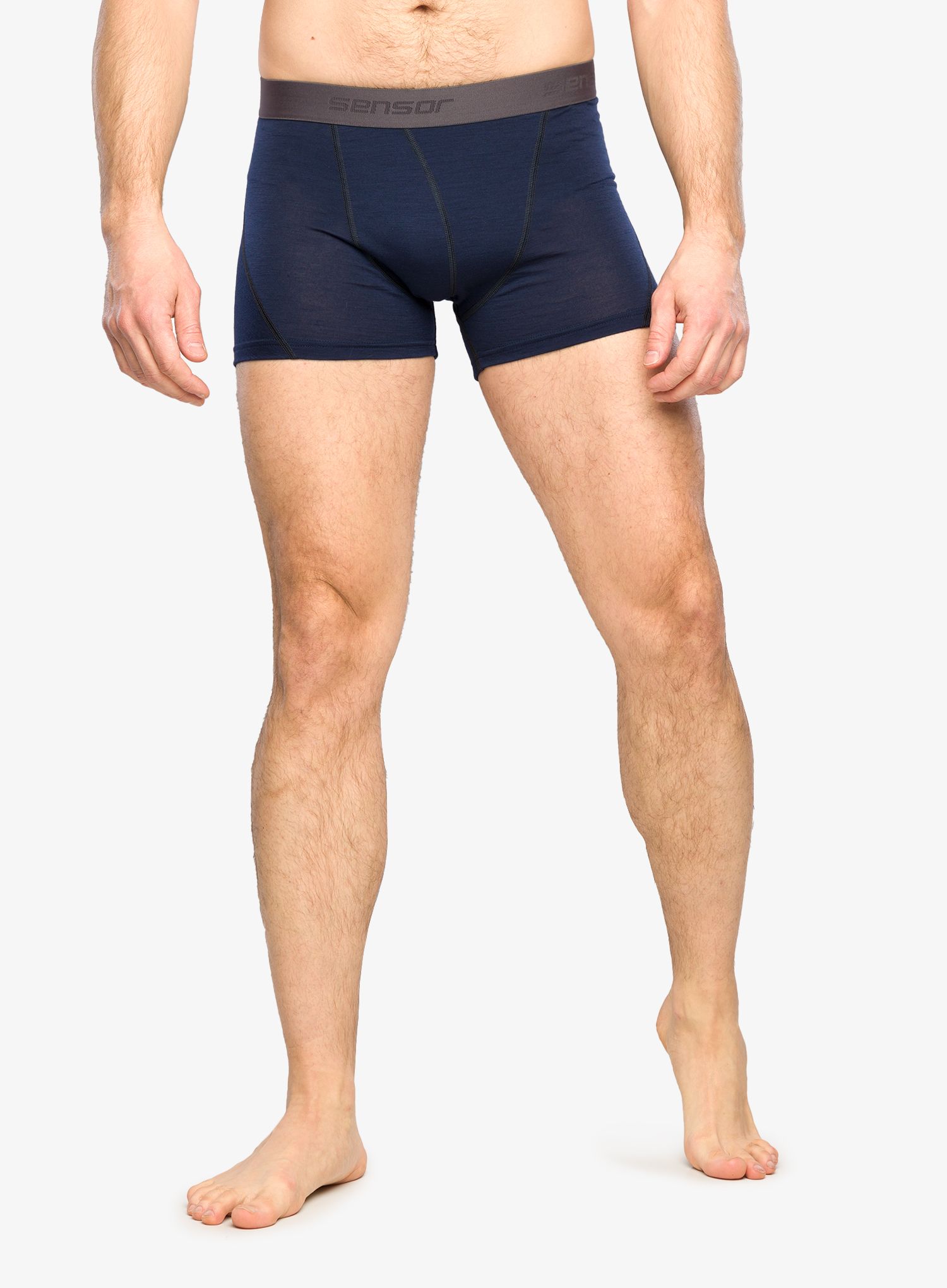 Termoaktivne bokserice Sensor Merino Active 3Pack - black/blue/dark blue