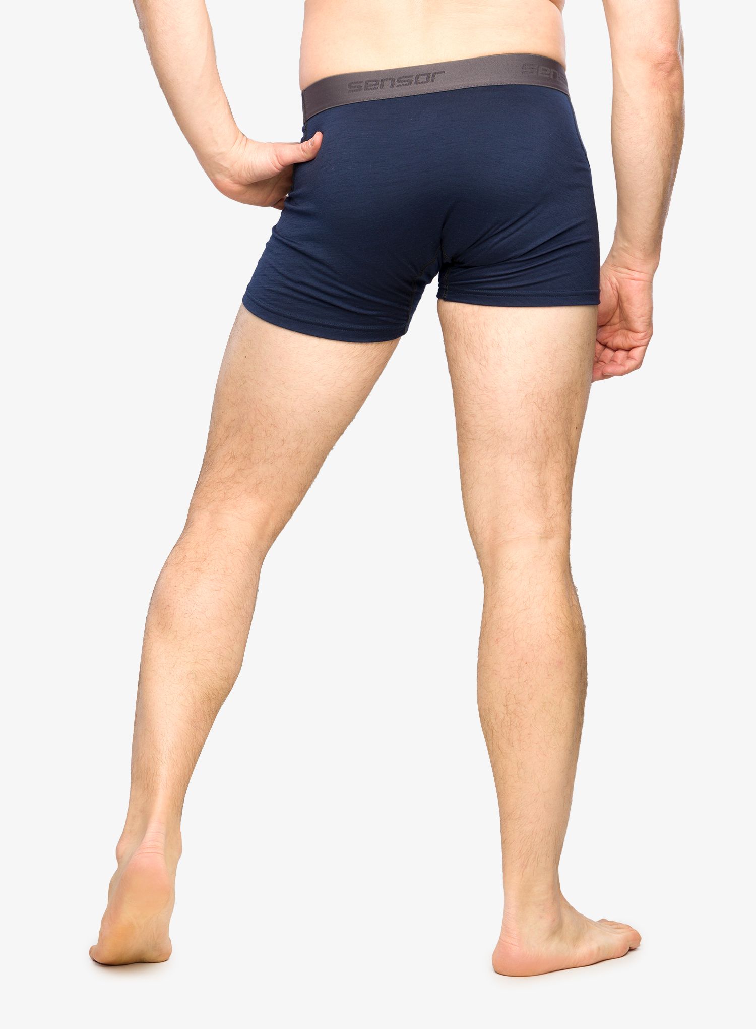 Termoaktivne bokserice Sensor Merino Active 3Pack - black/blue/dark blue