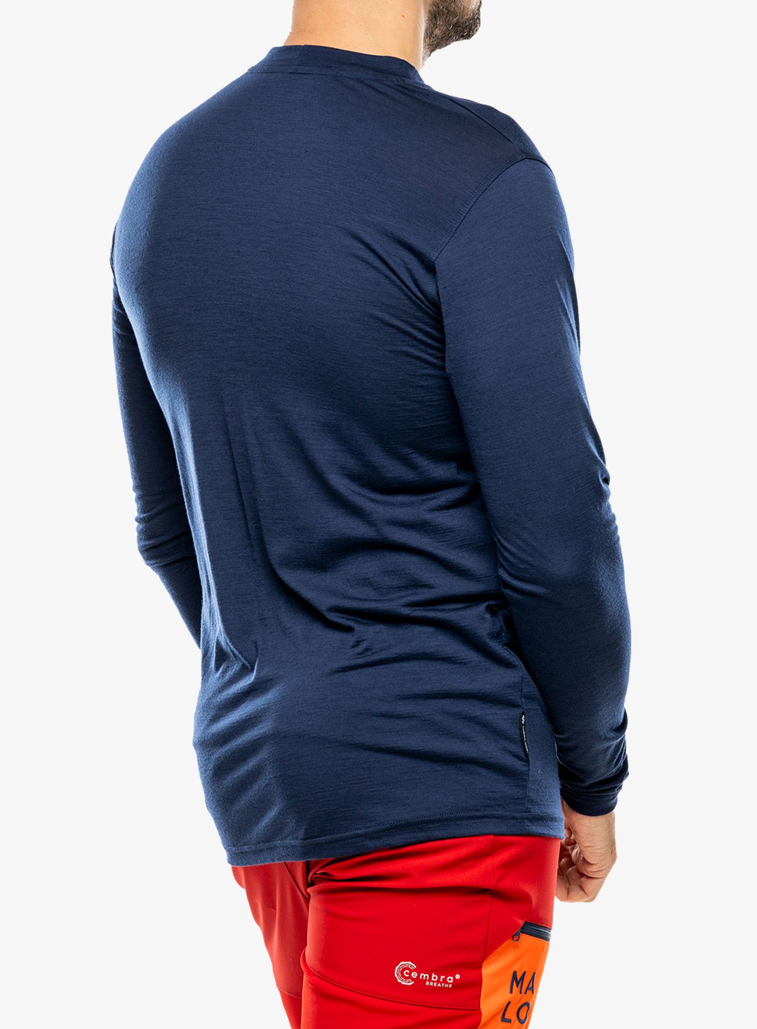 Termoaktivna dukserica Sensor Merino Active PT Tee L/S - deep blue moun