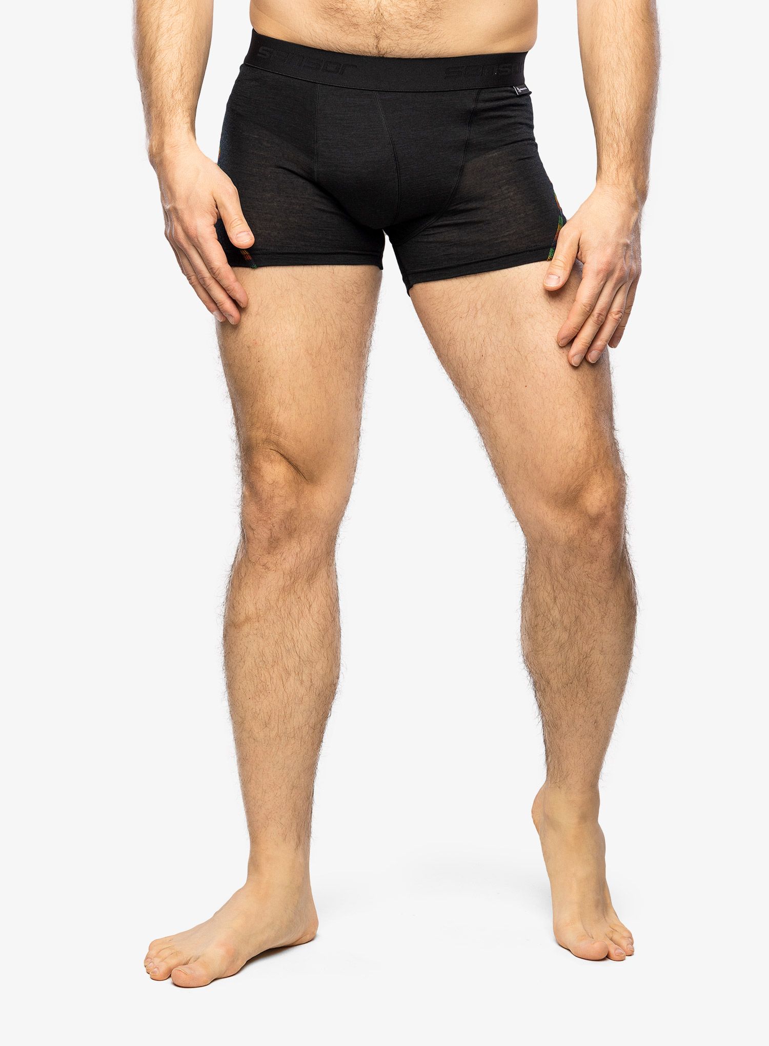 Termoaktivne bokserice Sensor Merino Air Boxers 3Pack - black/blue/olive