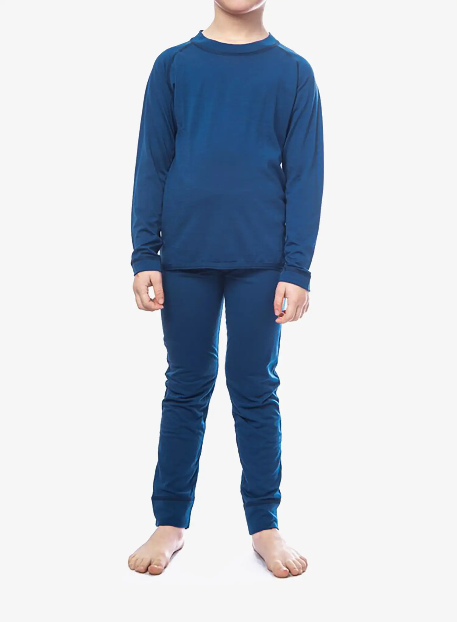 Dječje termo donje rublje Sensor Merino Air Set Tee LS + Underpants - dark blue