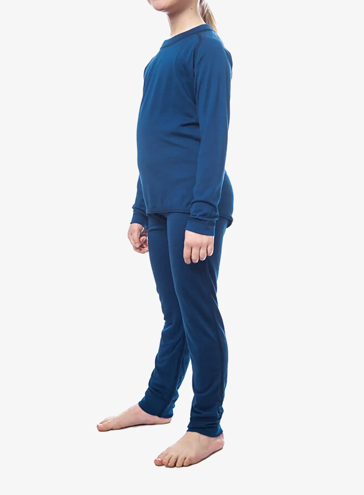 Dječje termo donje rublje Sensor Merino Air Set Tee LS + Underpants - dark blue