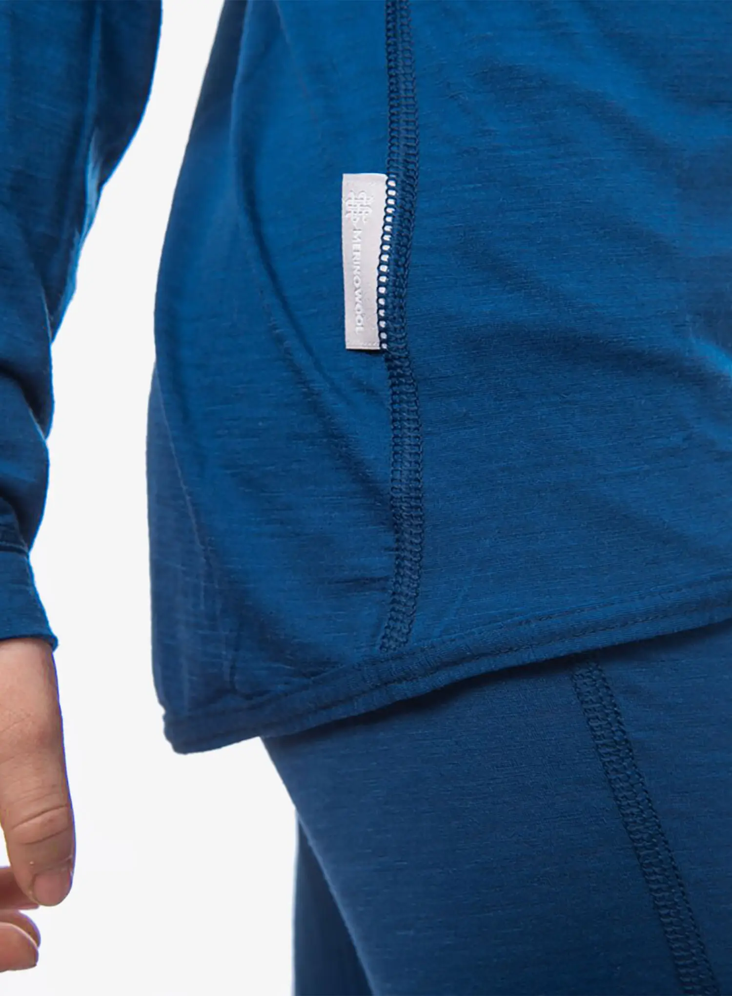 Dječje termo donje rublje Sensor Merino Air Set Tee LS + Underpants - dark blue