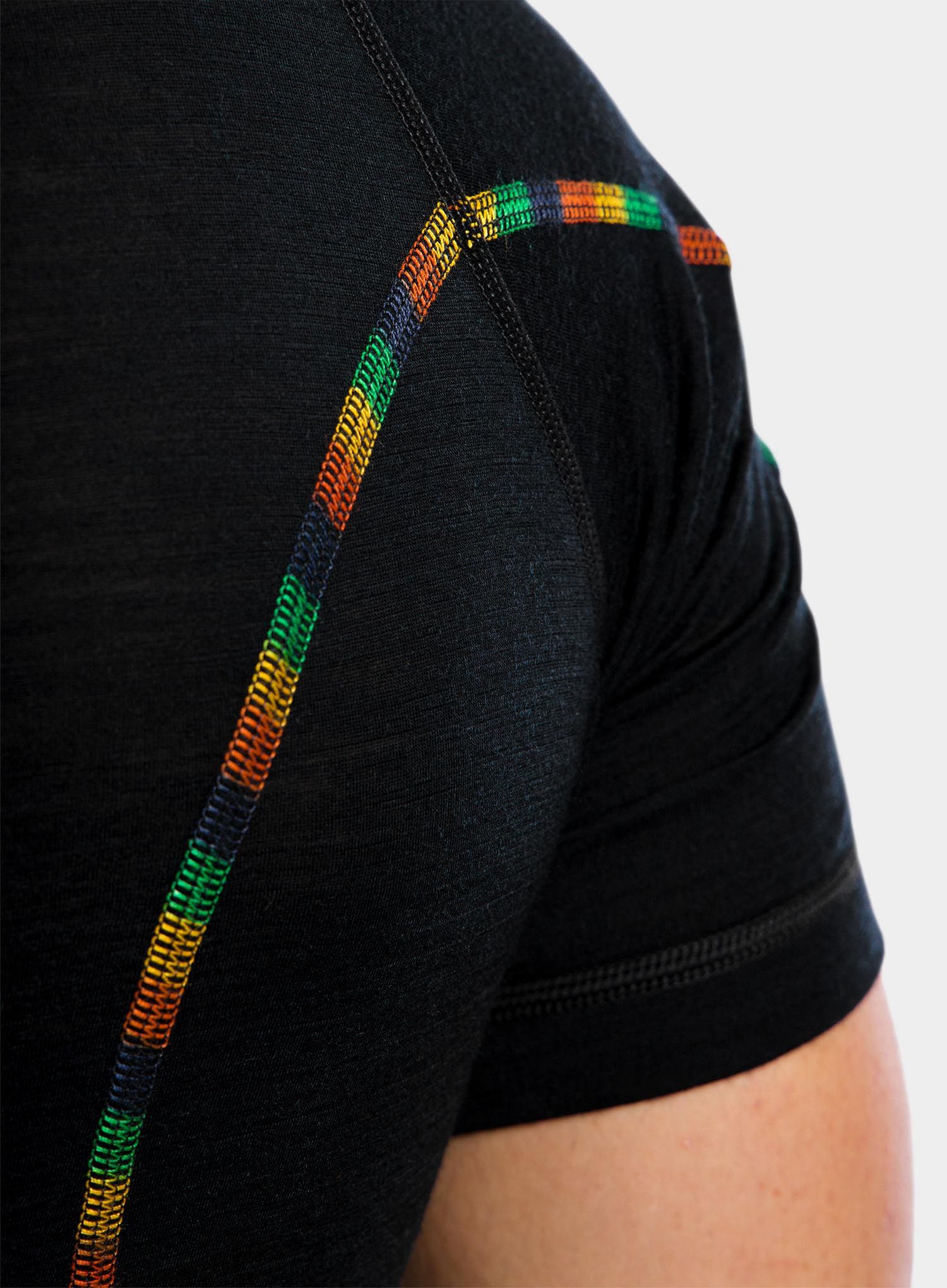 Termo majica Sensor Merino Air Tee S/S - black