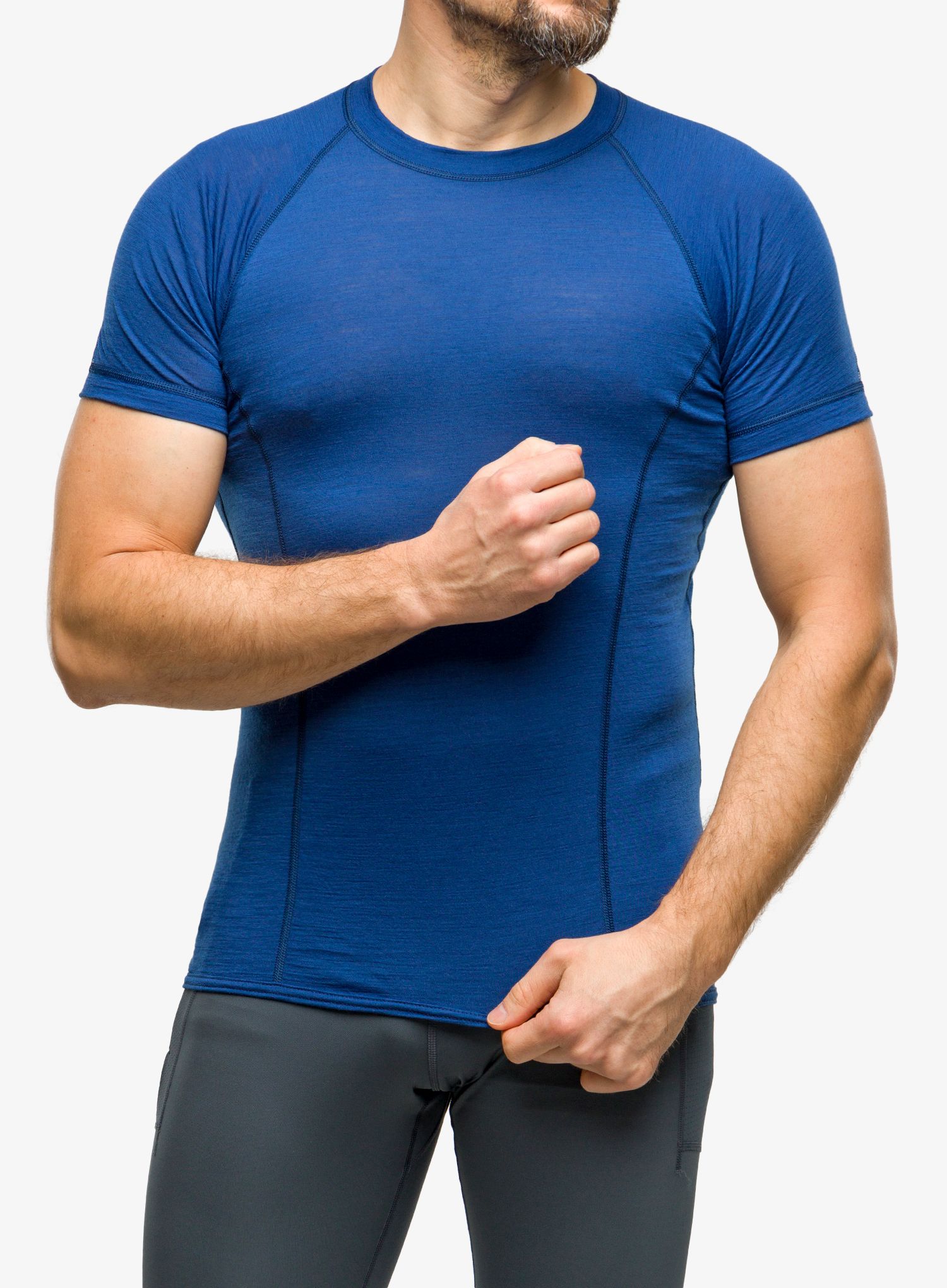 Majica Sensor Merino Air Tee S/S - dark blue