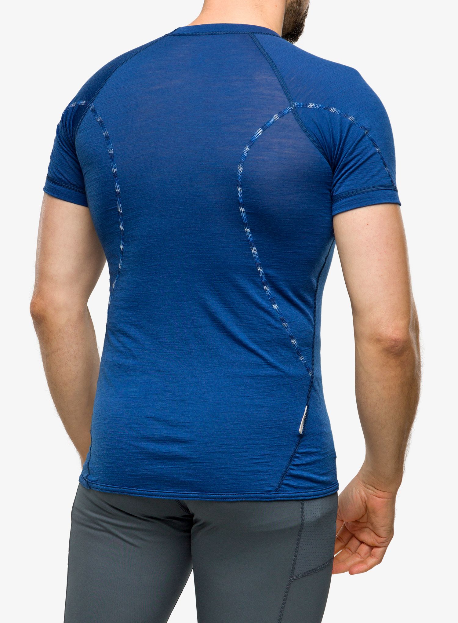 Majica Sensor Merino Air Tee S/S - dark blue