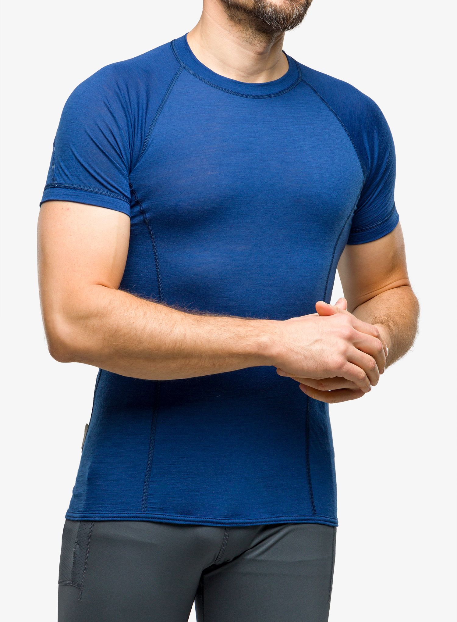 Majica Sensor Merino Air Tee S/S - dark blue