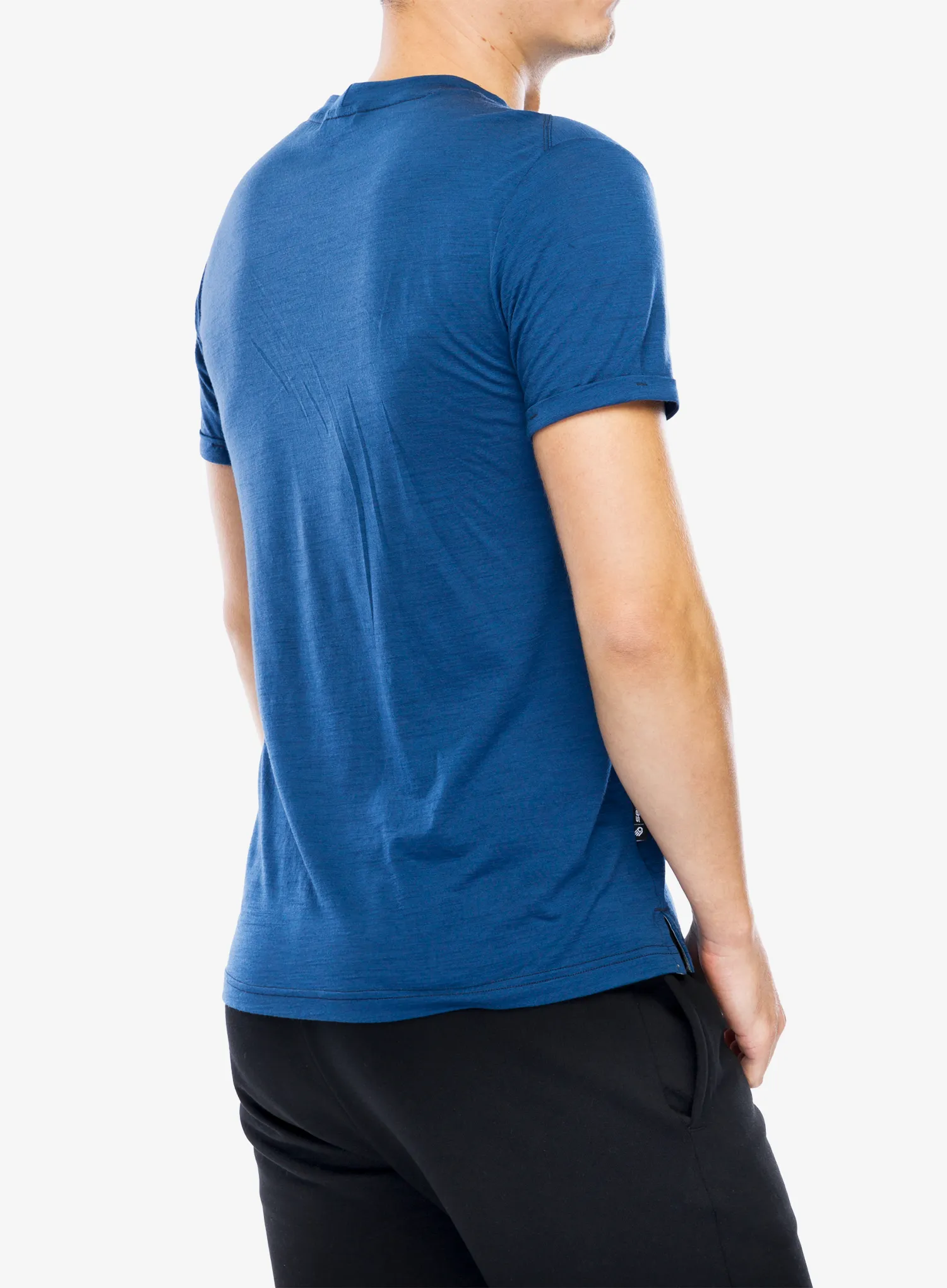 Merino majica Sensor Merino Air Traveller Tee - dark blue