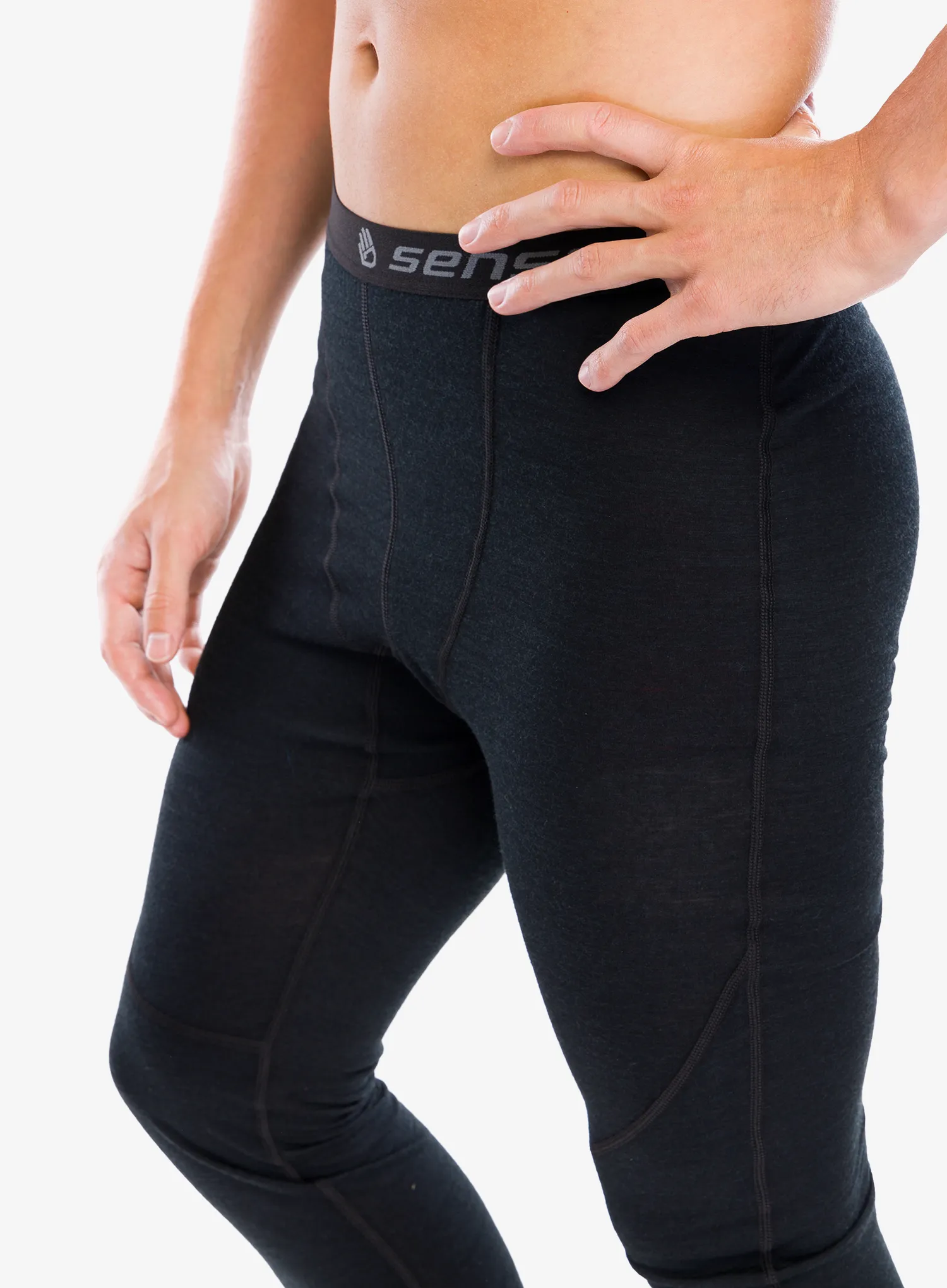 Termo tajice Sensor Merino Air Underpants - black/black