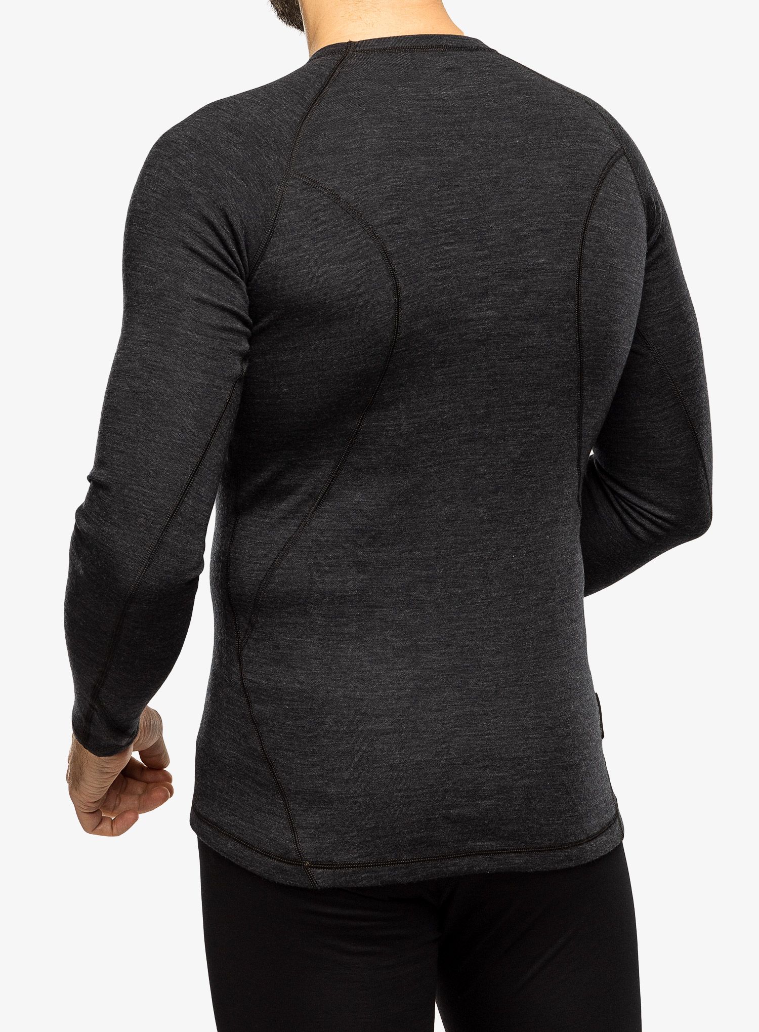Termoaktivna dukserica Sensor Merino Bold Tee LS - anthracite grey