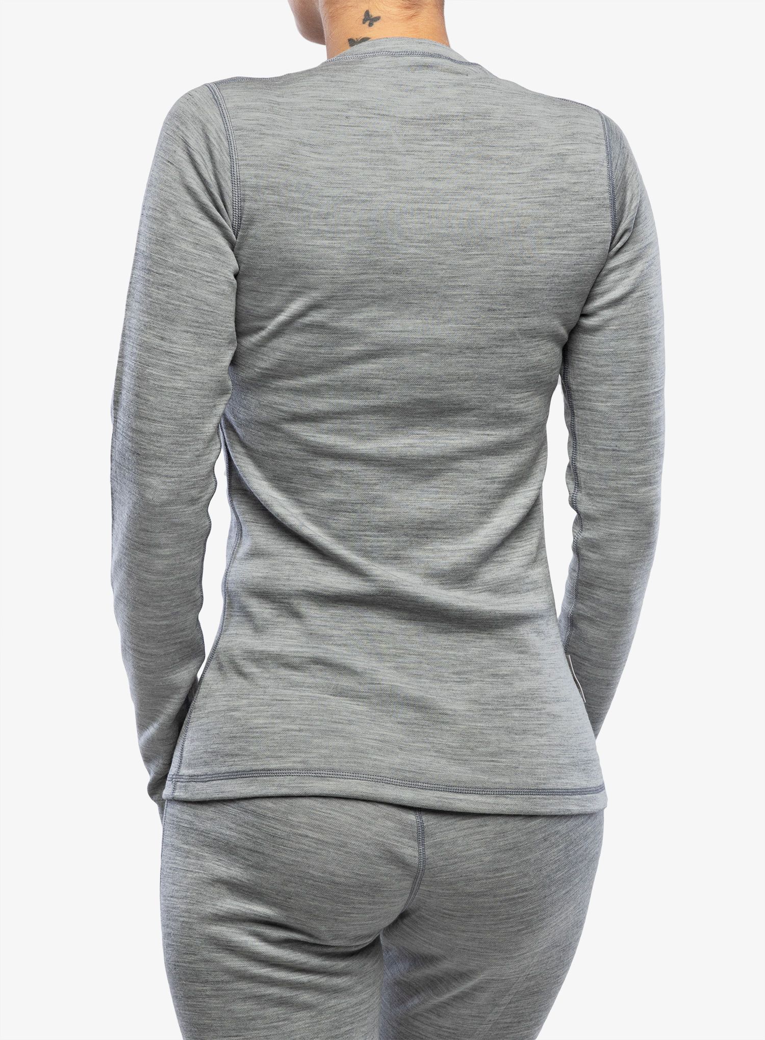 Ženska termoaktivna dukserica Sensor Merino Bold Tee L/S - cool grey