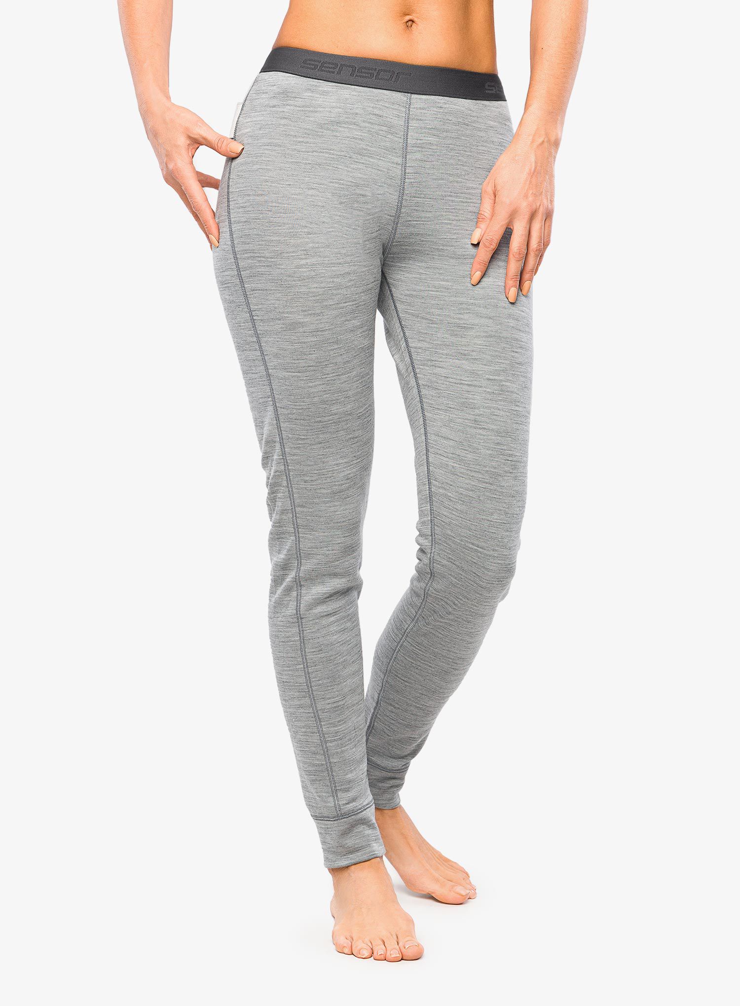Ženske termo tajice Sensor Merino Bold Underpants - cool grey