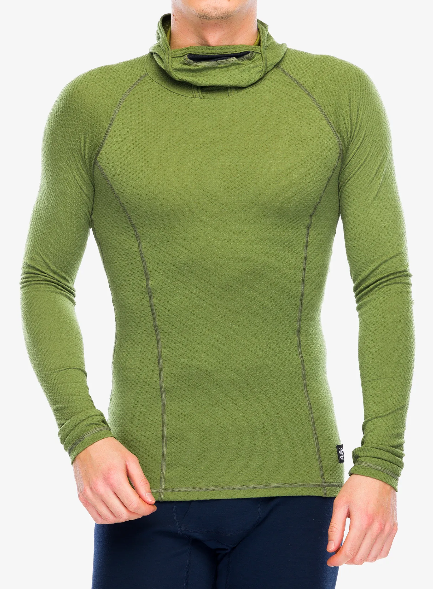 Termoaktivna dukserica Sensor Merino DF Tee L/S Hooded - safari