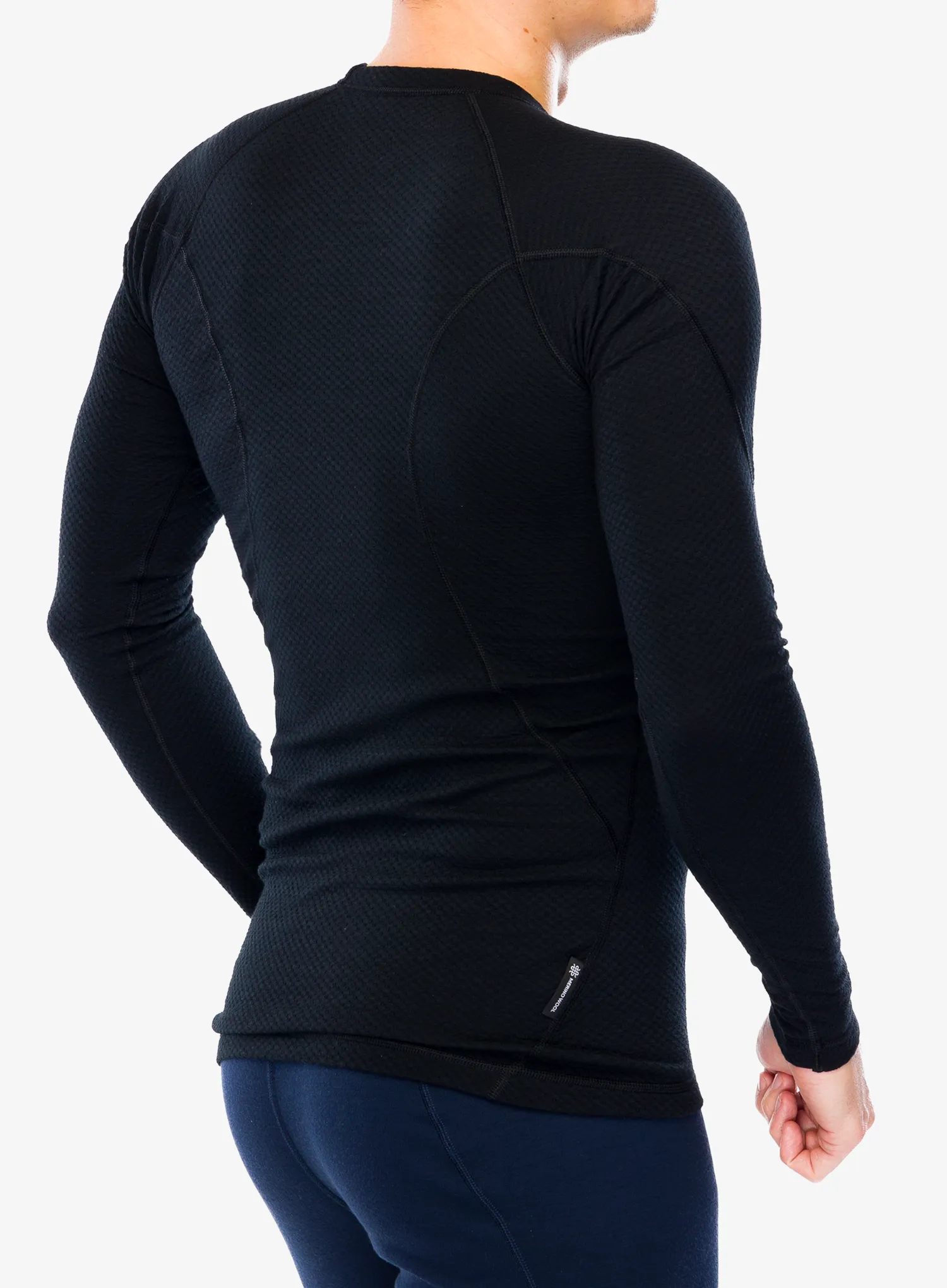 Termoaktivna dukserica Sensor Merino DF Tee L/S - black
