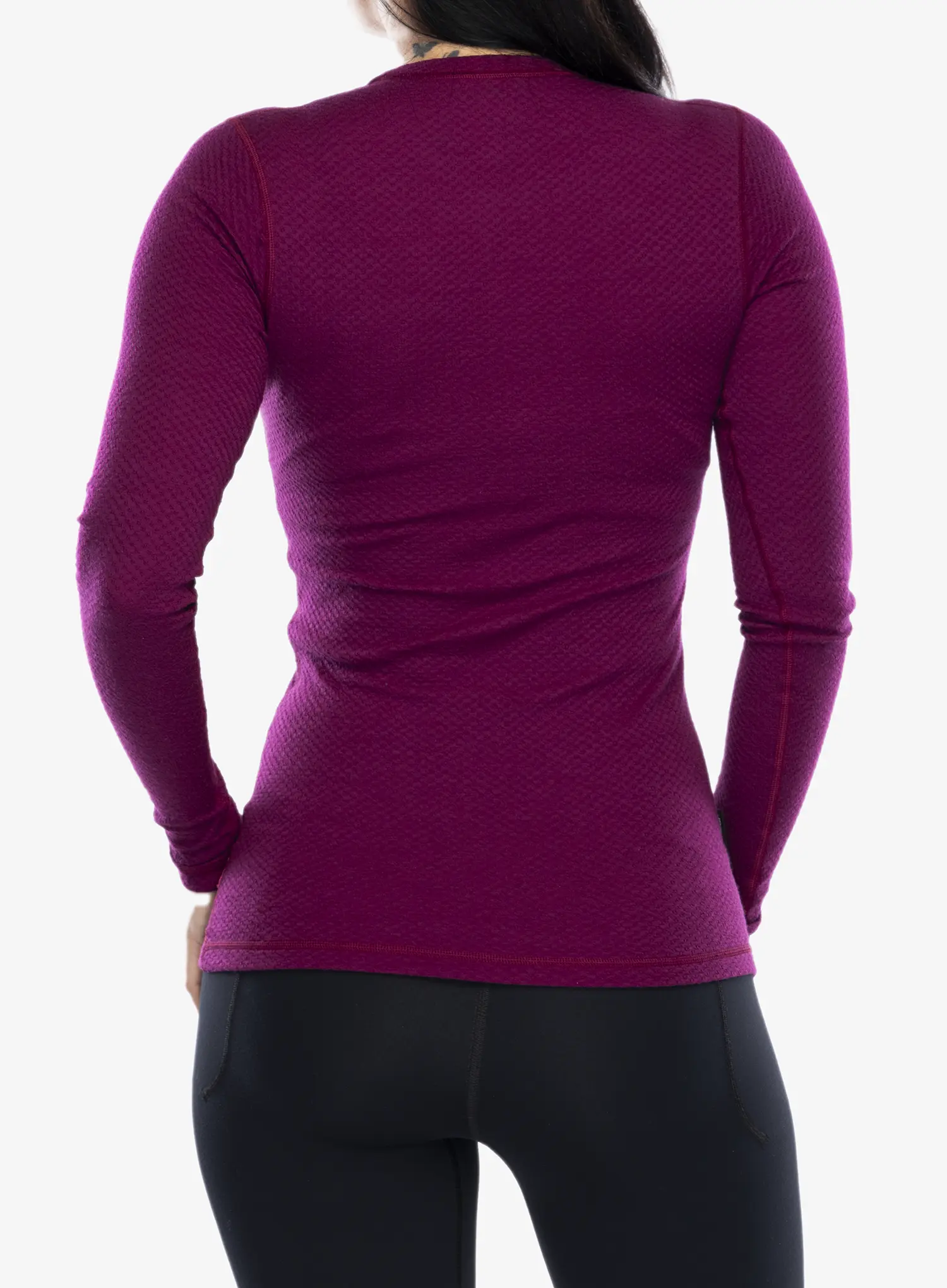 Termoaktivna dukserica Sensor Merino DF Tee L/S - lilla