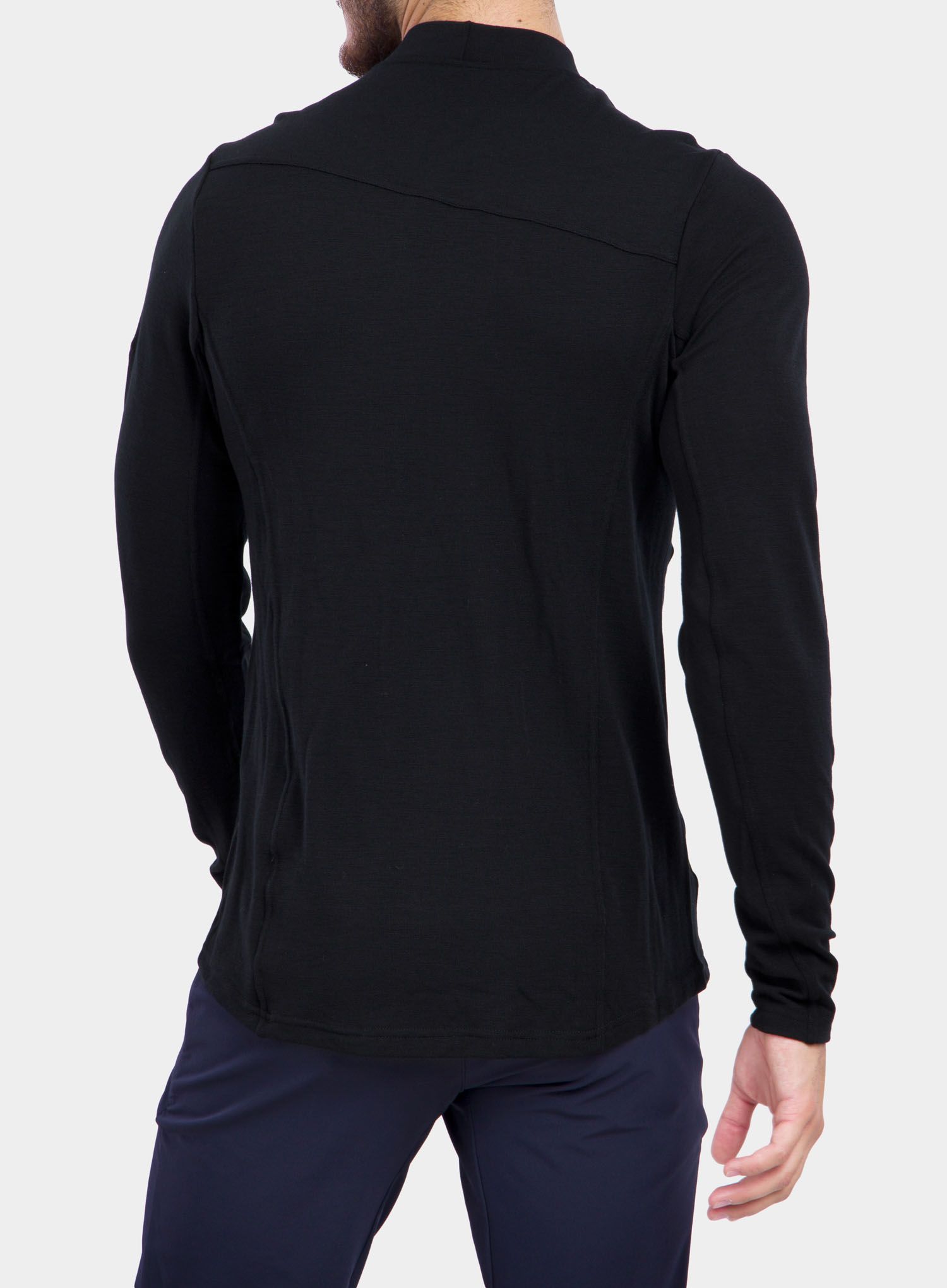 Dukserica Sensor Merino Ex Tee L/S - black