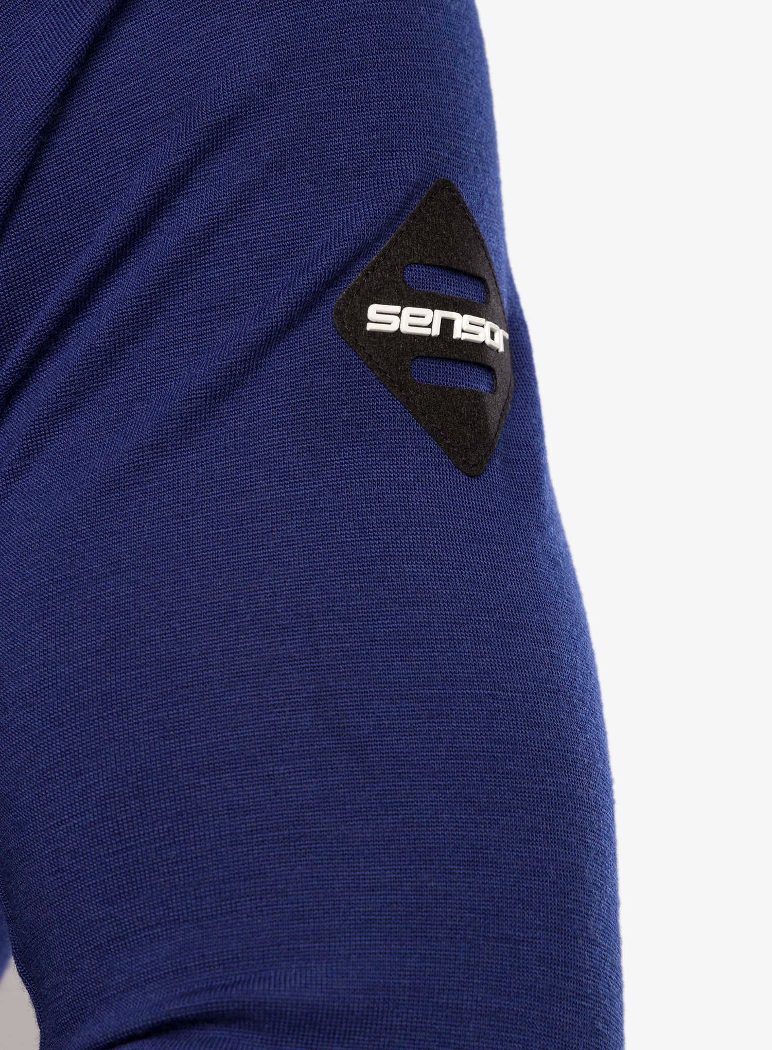 Dukserica Sensor Merino Extreme Tee L/S Zip - deep blue